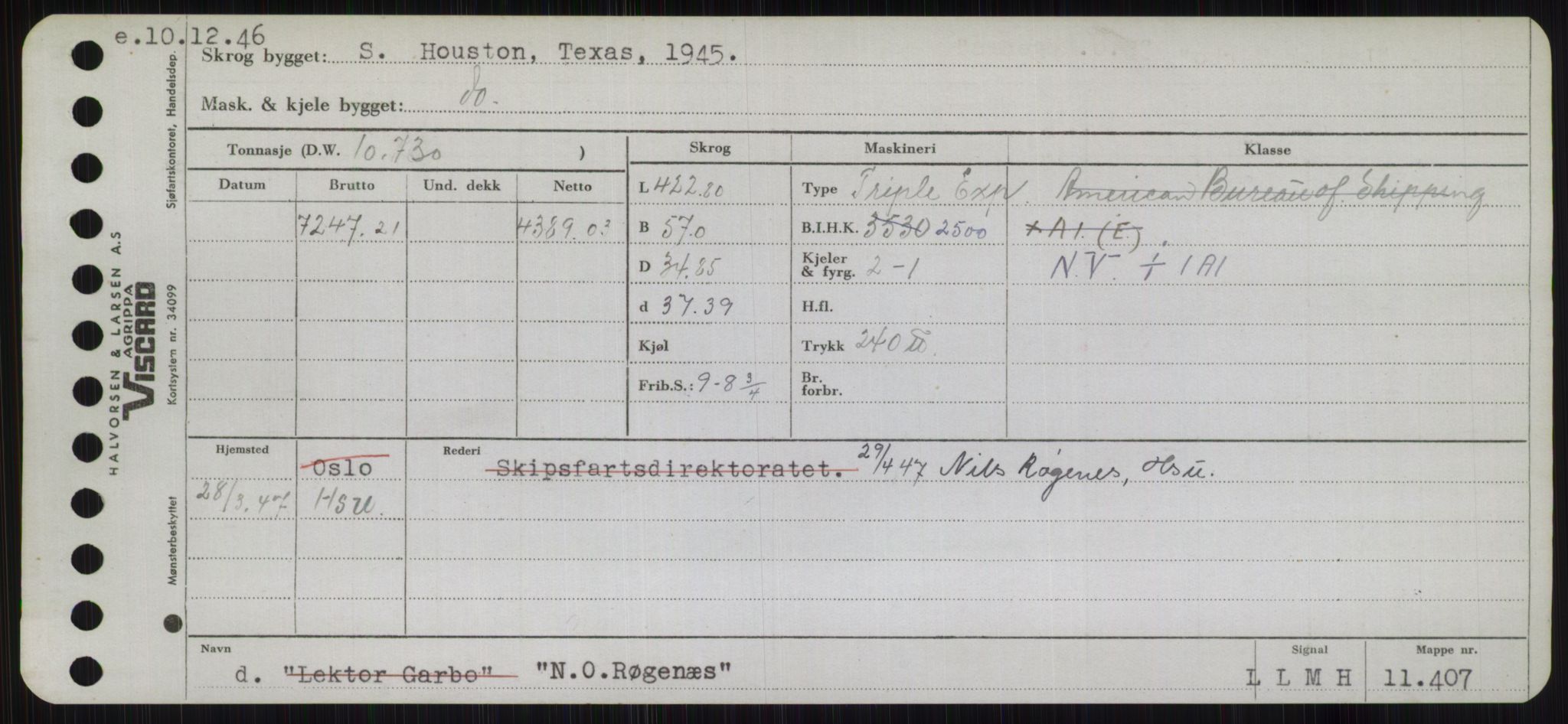 Sjøfartsdirektoratet med forløpere, Skipsmålingen, RA/S-1627/H/Hb/L0003: Fartøy, I-N, p. 397