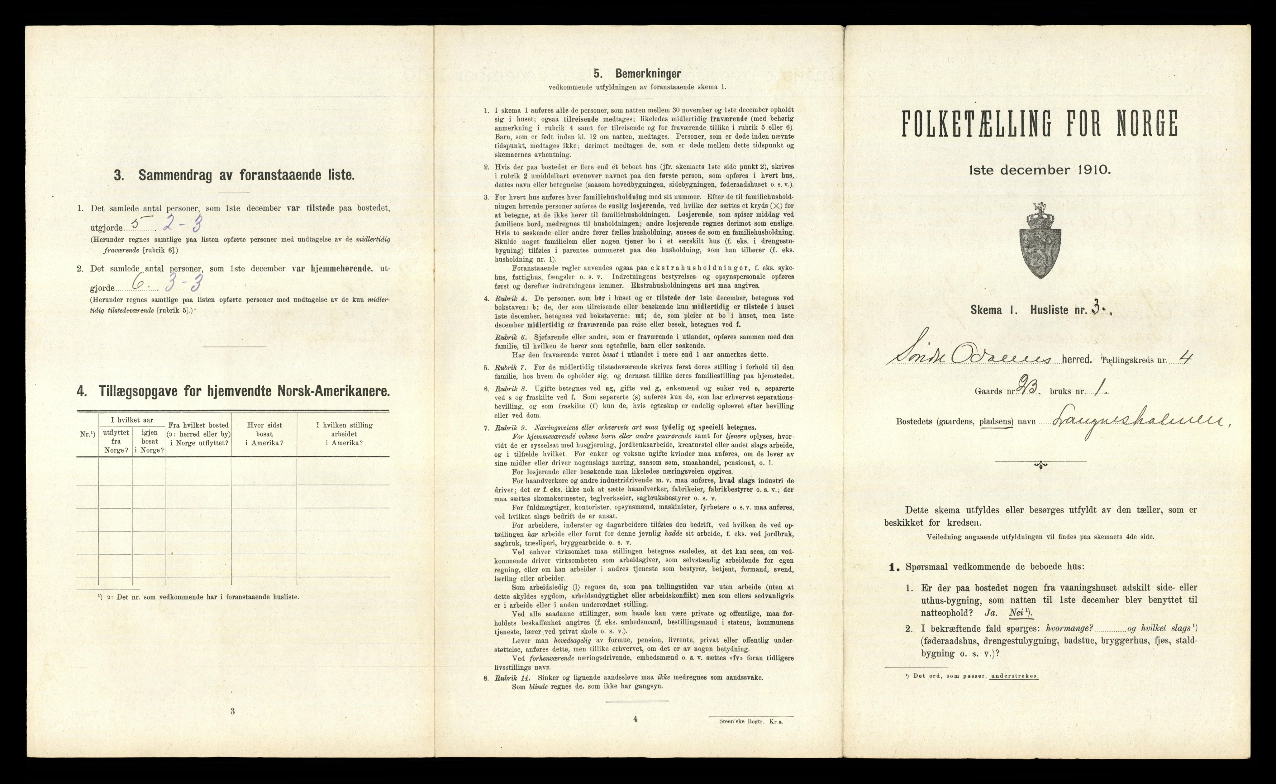 RA, 1910 census for Sør-Odal, 1910, p. 590