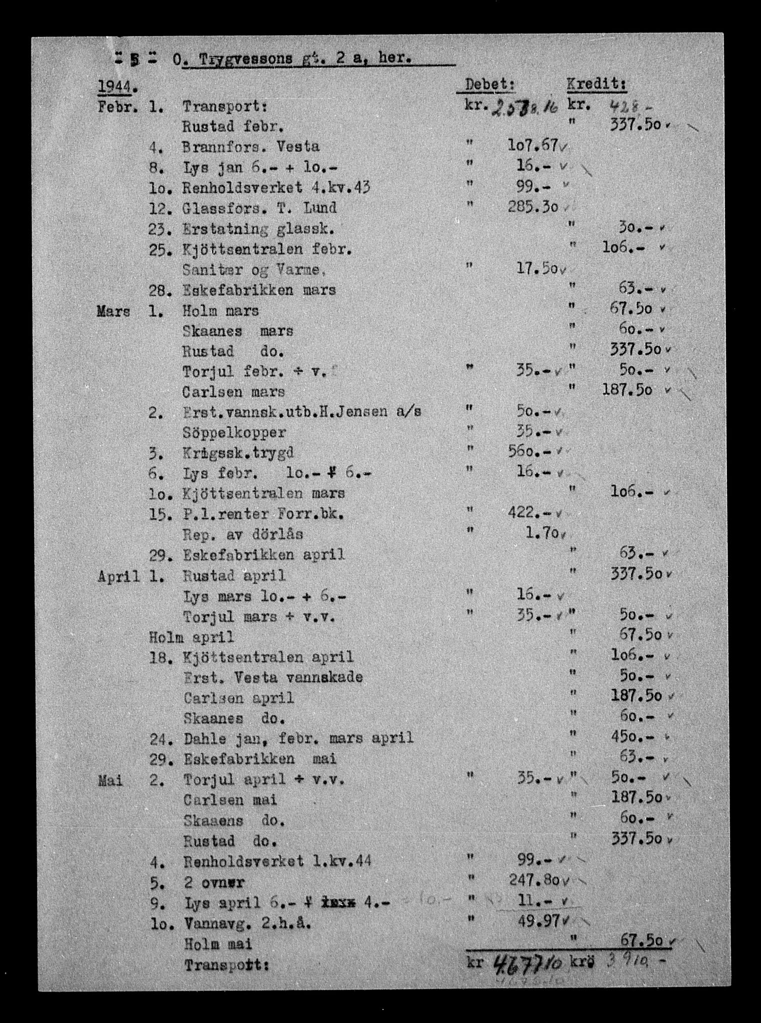 Justisdepartementet, Tilbakeføringskontoret for inndratte formuer, AV/RA-S-1564/H/Hc/Hca/L0908: --, 1945-1947, p. 635