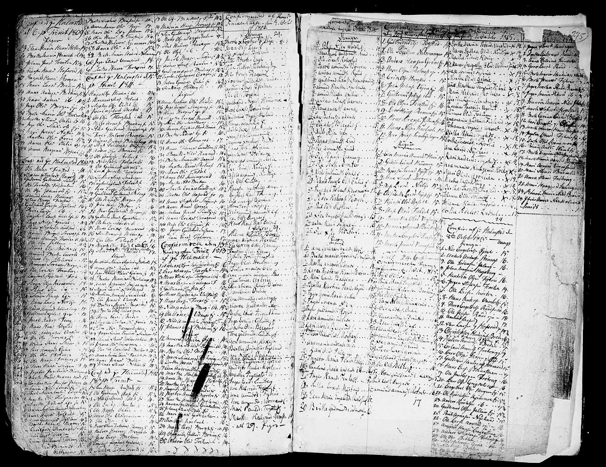 Nes prestekontor Kirkebøker, SAO/A-10410/F/Fa/L0004: Parish register (official) no. I 4, 1781-1816, p. 274