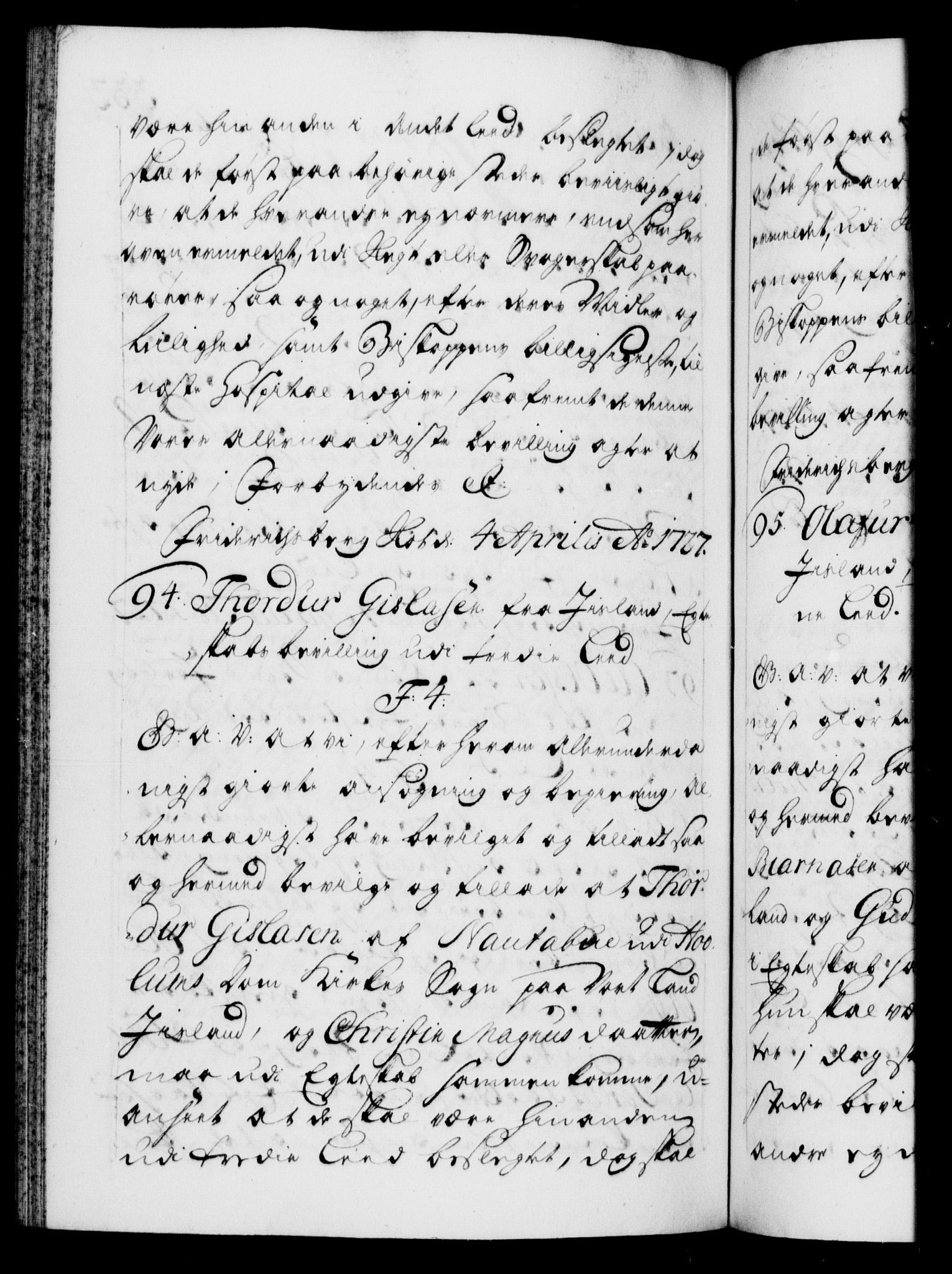 Danske Kanselli 1572-1799, AV/RA-EA-3023/F/Fc/Fca/Fcaa/L0025: Norske registre, 1726-1728, p. 332b