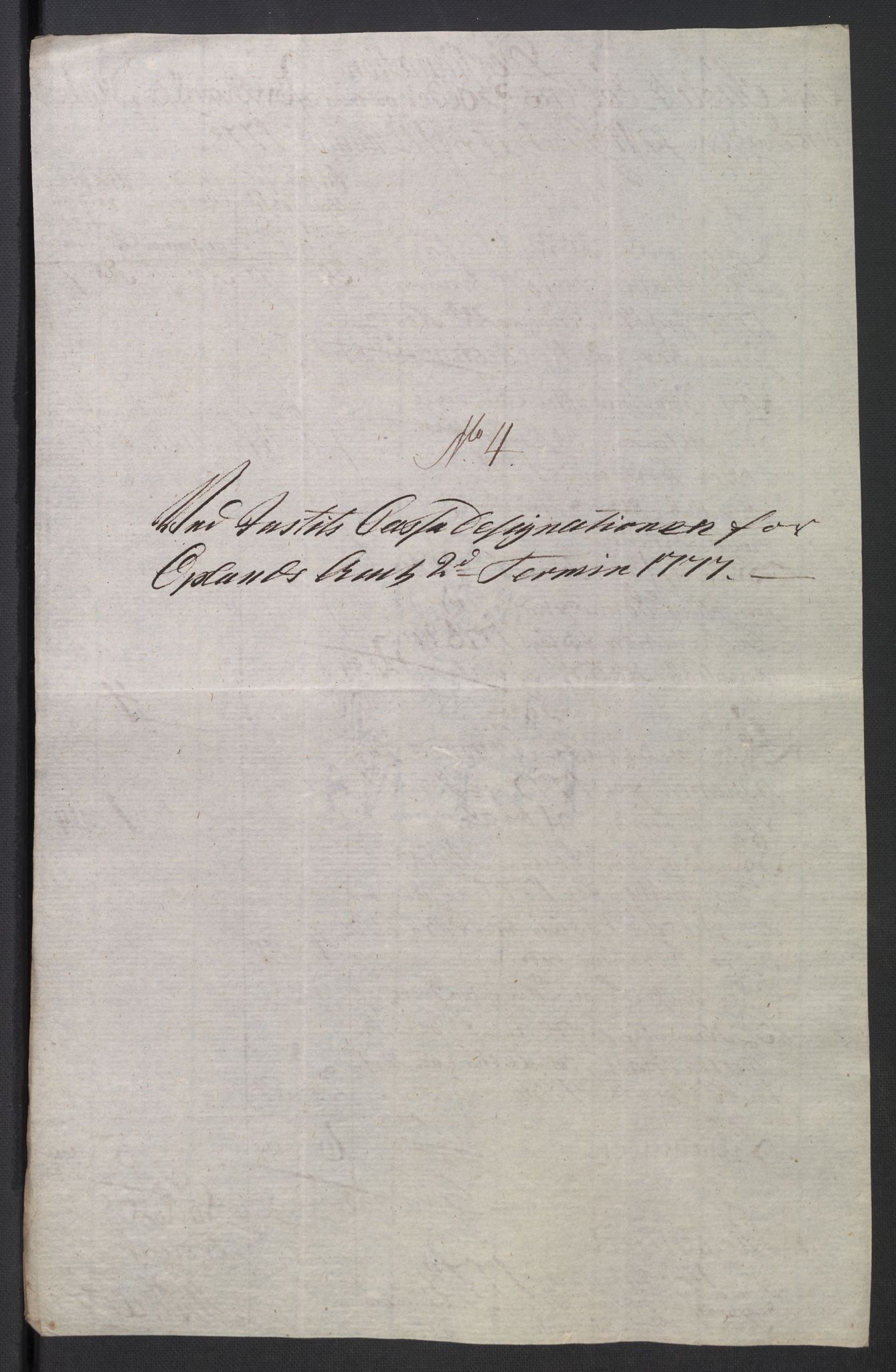 Rentekammeret inntil 1814, Reviderte regnskaper, Mindre regnskaper, AV/RA-EA-4068/Rb/L0014: Opplands amt, 1771-1779, p. 519