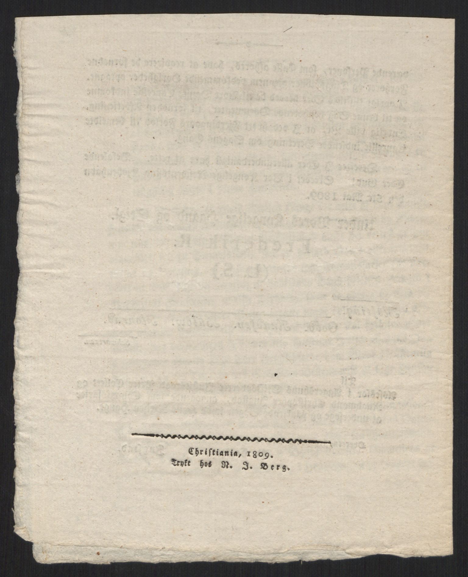 Justisdepartementet, Kommisjon i saken mot Hans Nielsen Hauge 1804, AV/RA-S-1151/D/L0004: Hans Nielsen Hauges sak, 1813, p. 579