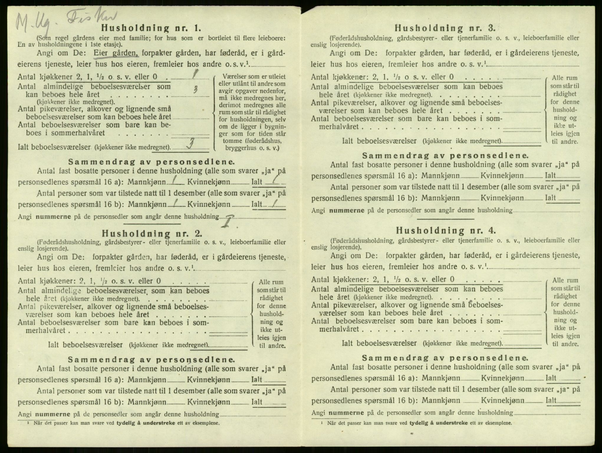 SAKO, 1920 census for Tjøme, 1920, p. 906