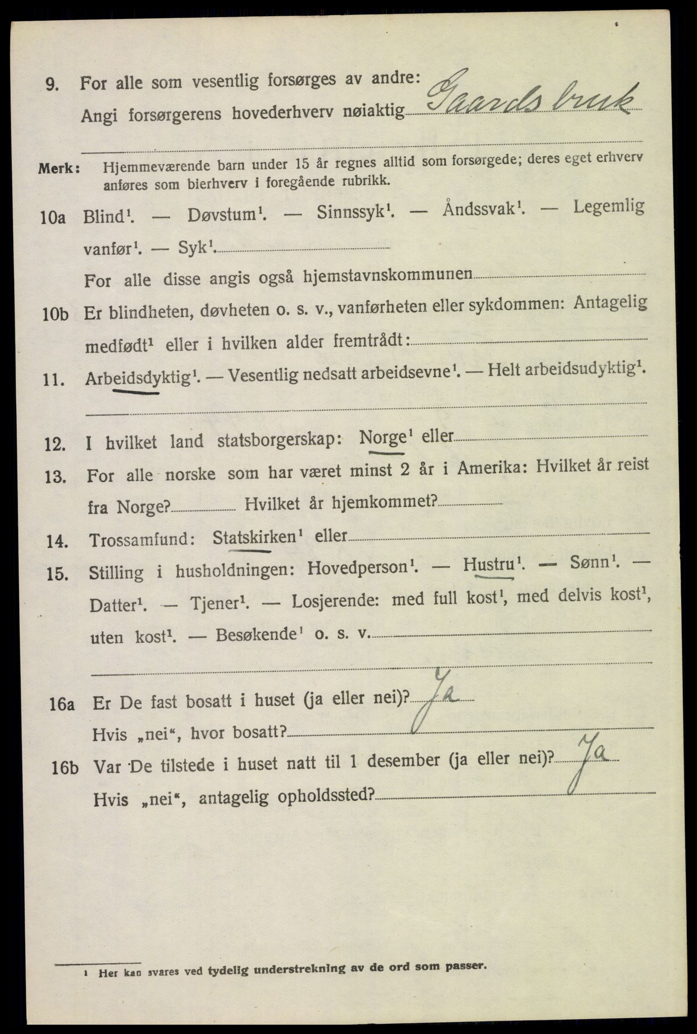 SAH, 1920 census for Eidskog, 1920, p. 6534