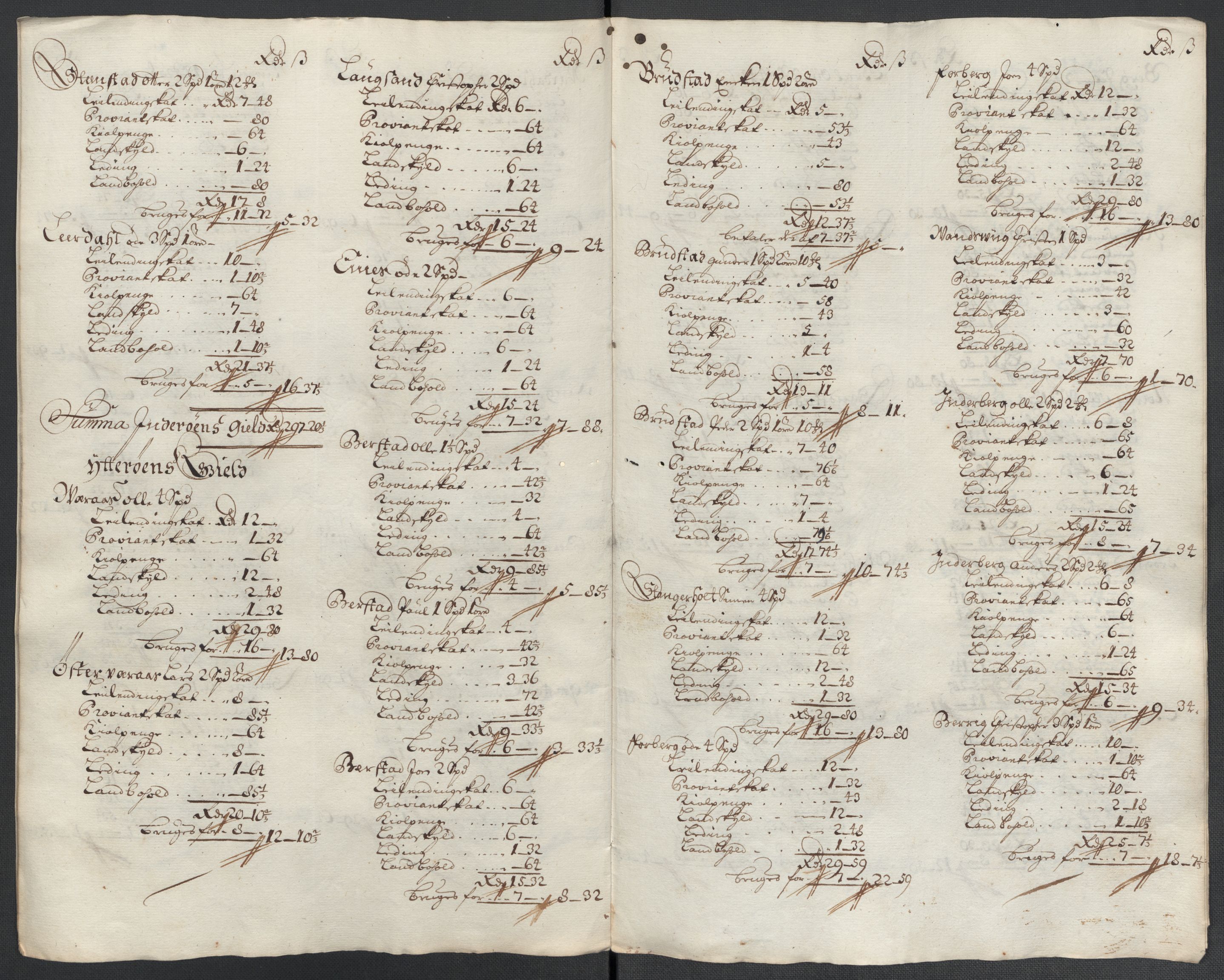 Rentekammeret inntil 1814, Reviderte regnskaper, Fogderegnskap, RA/EA-4092/R63/L4312: Fogderegnskap Inderøy, 1701-1702, p. 431