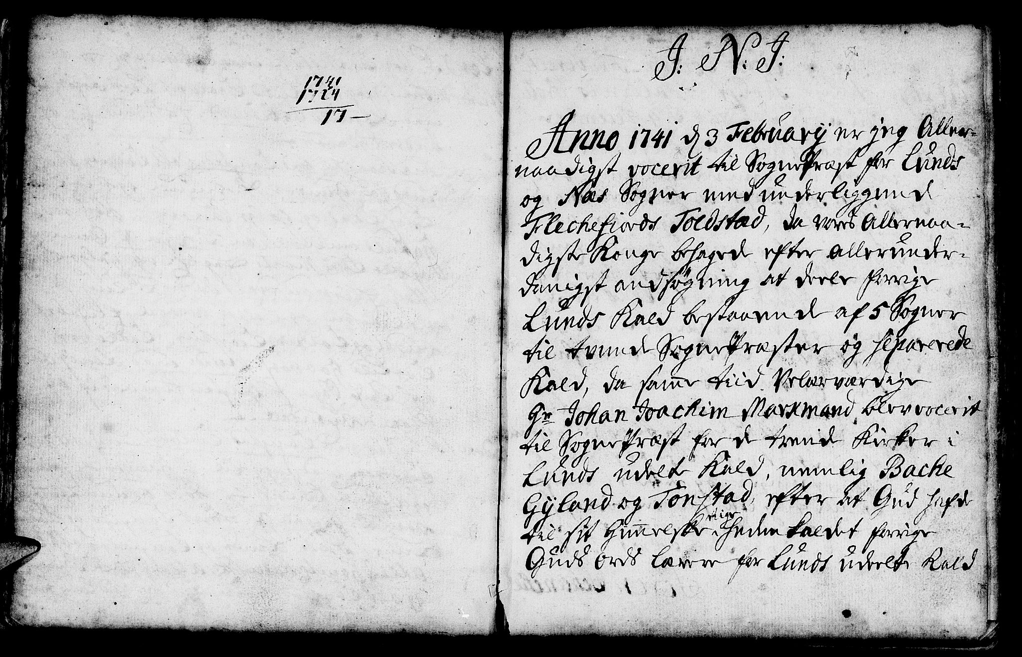 Lund sokneprestkontor, AV/SAST-A-101809/S06/L0002: Parish register (official) no. A 2, 1738-1760