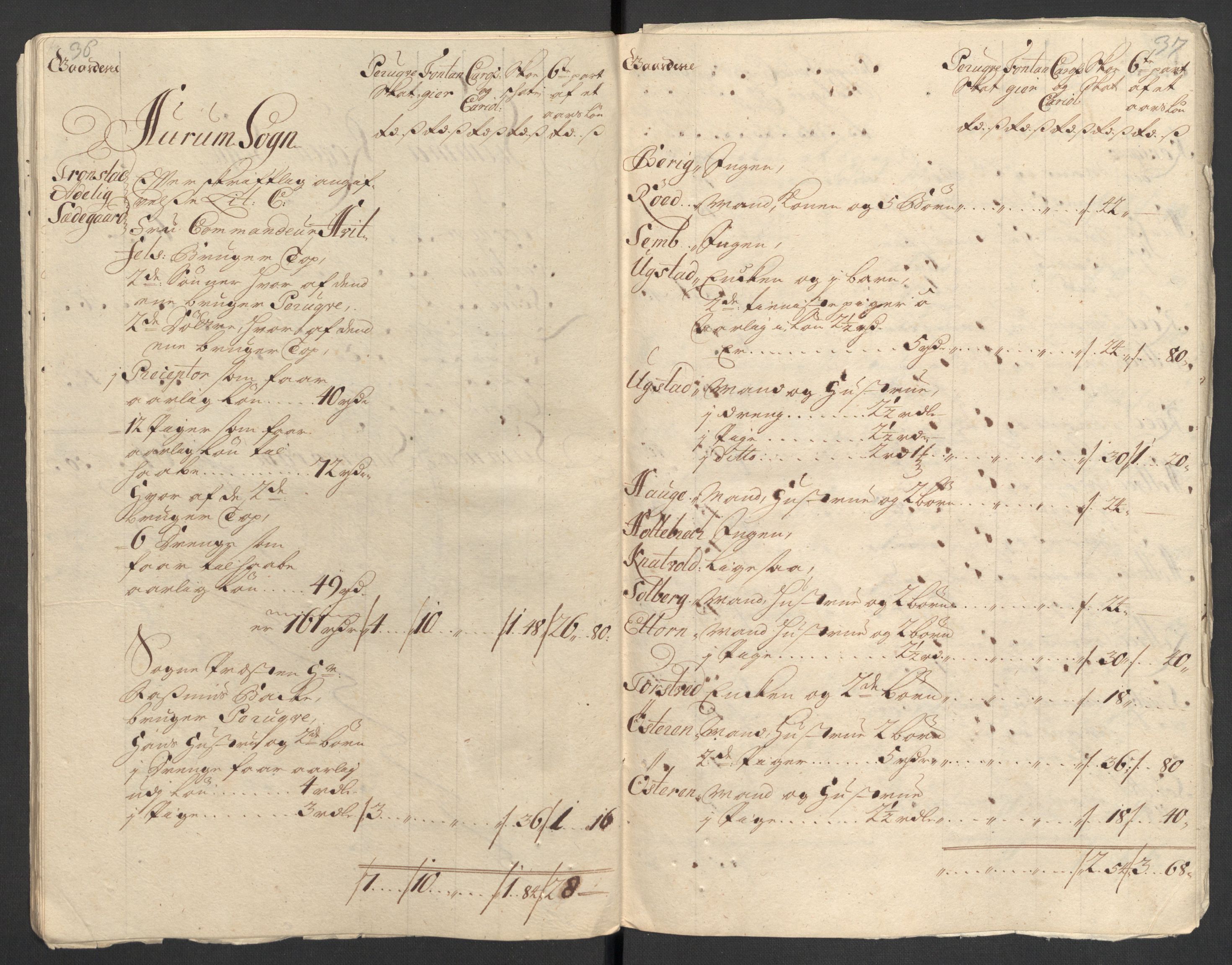 Rentekammeret inntil 1814, Reviderte regnskaper, Fogderegnskap, RA/EA-4092/R31/L1706: Fogderegnskap Hurum, Røyken, Eiker, Lier og Buskerud, 1711, p. 179