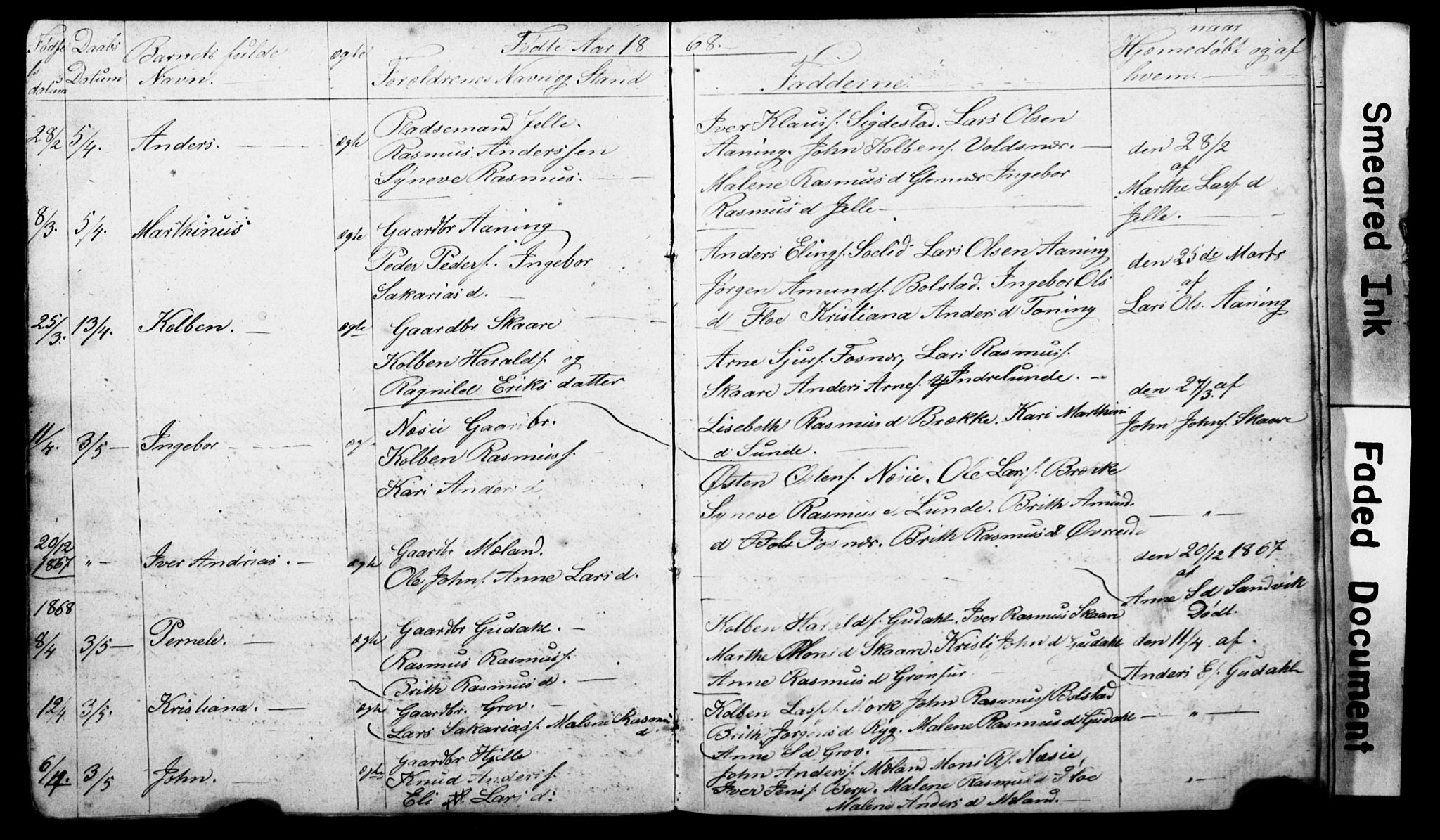 Stryn Sokneprestembete, SAB/A-82501: Parish register (copy) no. C 1A, 1866-1875, p. 12