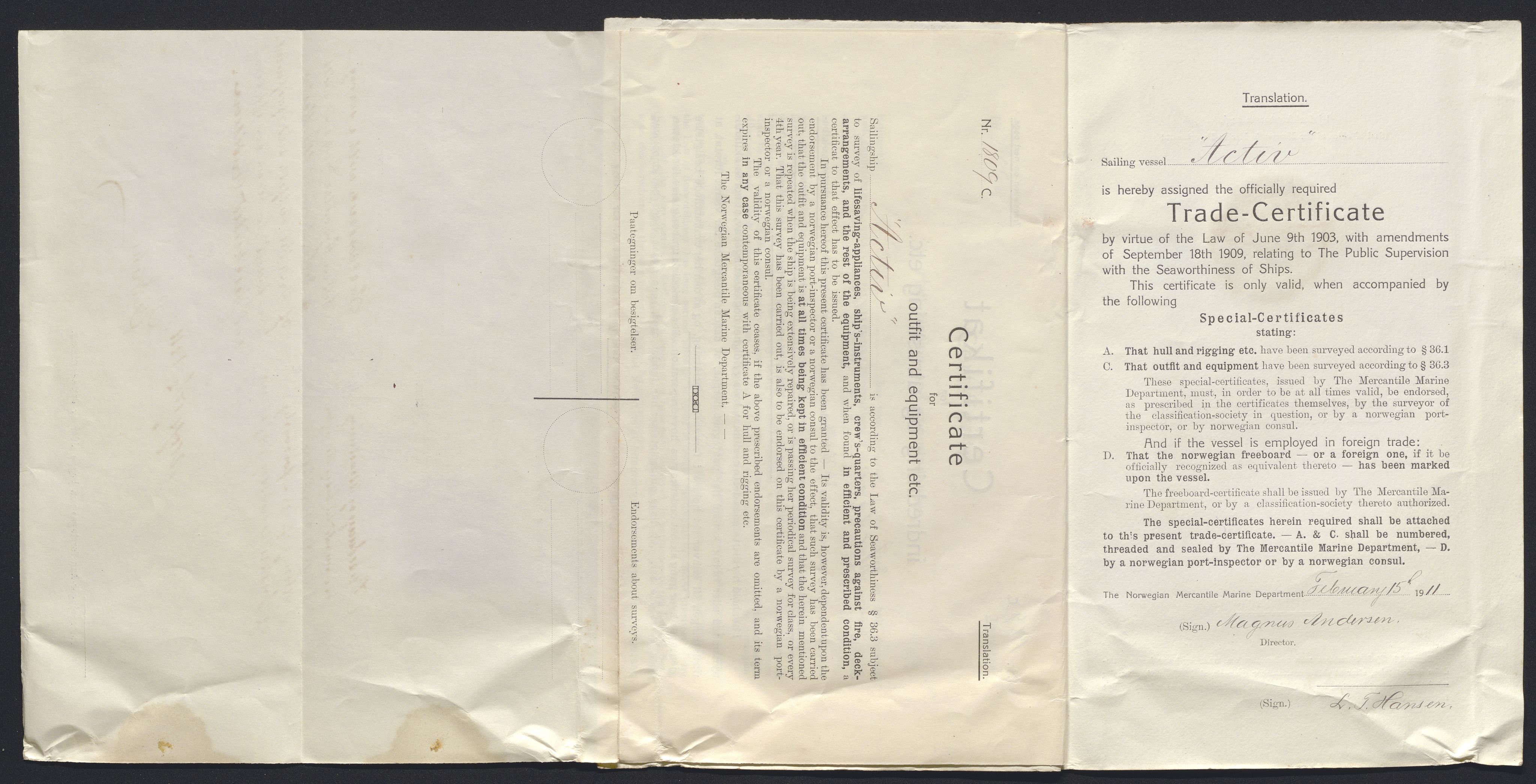Sjøfartsdirektoratet med forløpere, skipsmapper slettede skip, AV/RA-S-4998/F/Fa/L0002: --, 1873-1923, p. 383
