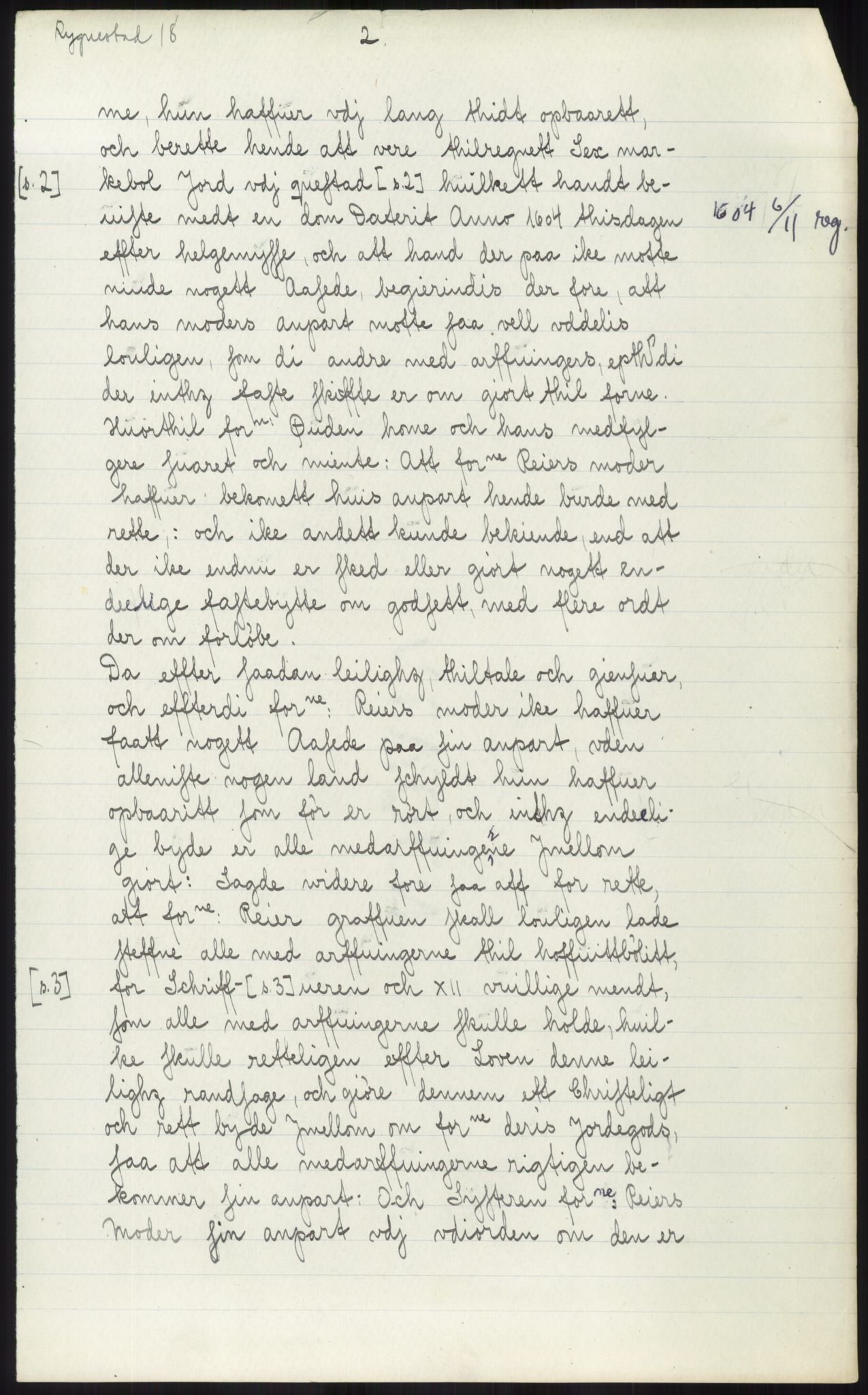 Samlinger til kildeutgivelse, Diplomavskriftsamlingen, AV/RA-EA-4053/H/Ha, p. 1296