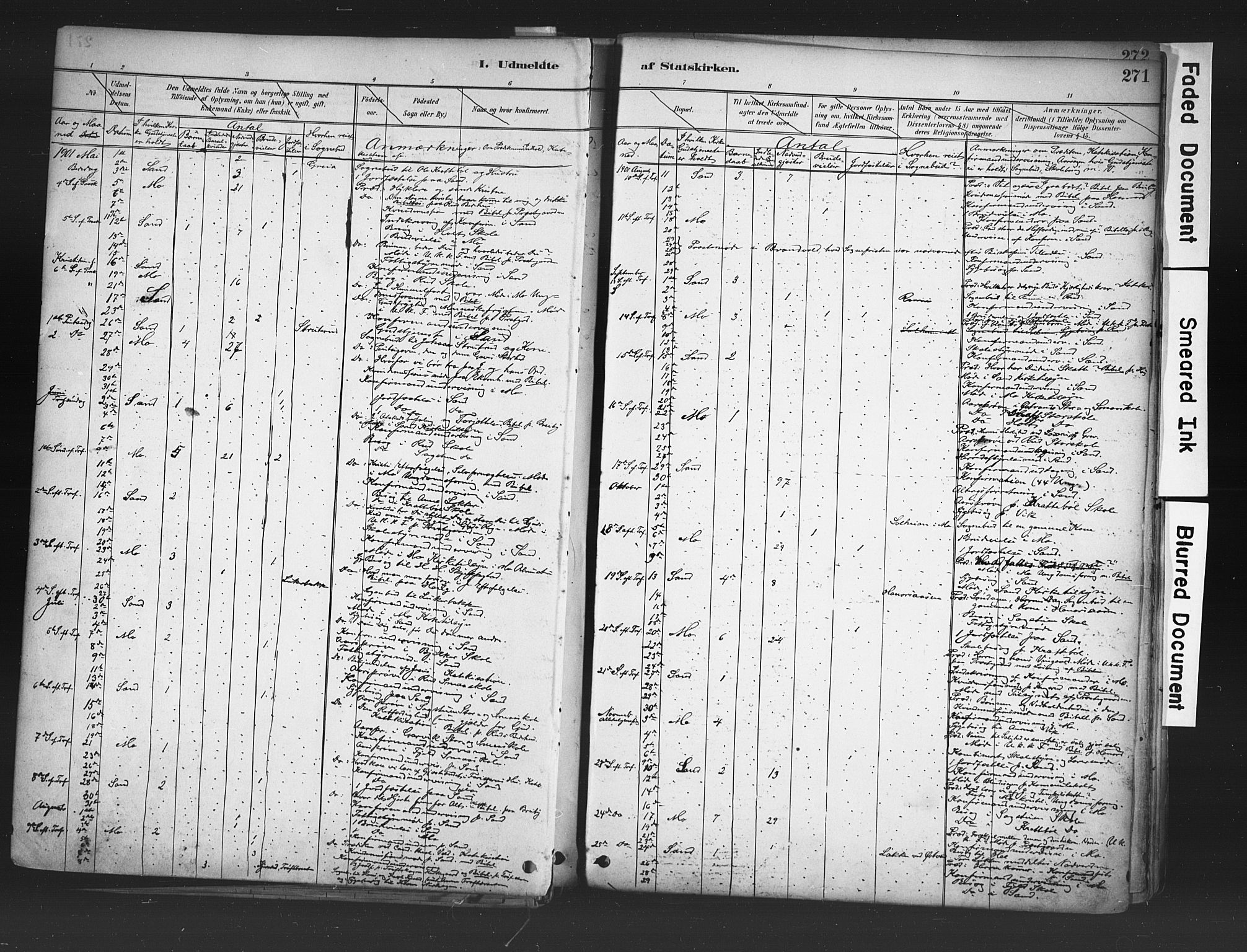 Nord-Odal prestekontor, AV/SAH-PREST-032/H/Ha/Haa/L0006: Parish register (official) no. 6, 1886-1901, p. 271