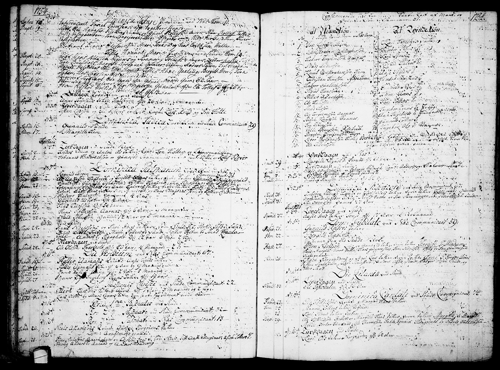 Sauherad kirkebøker, AV/SAKO-A-298/F/Fa/L0003: Parish register (official) no. I 3, 1722-1766