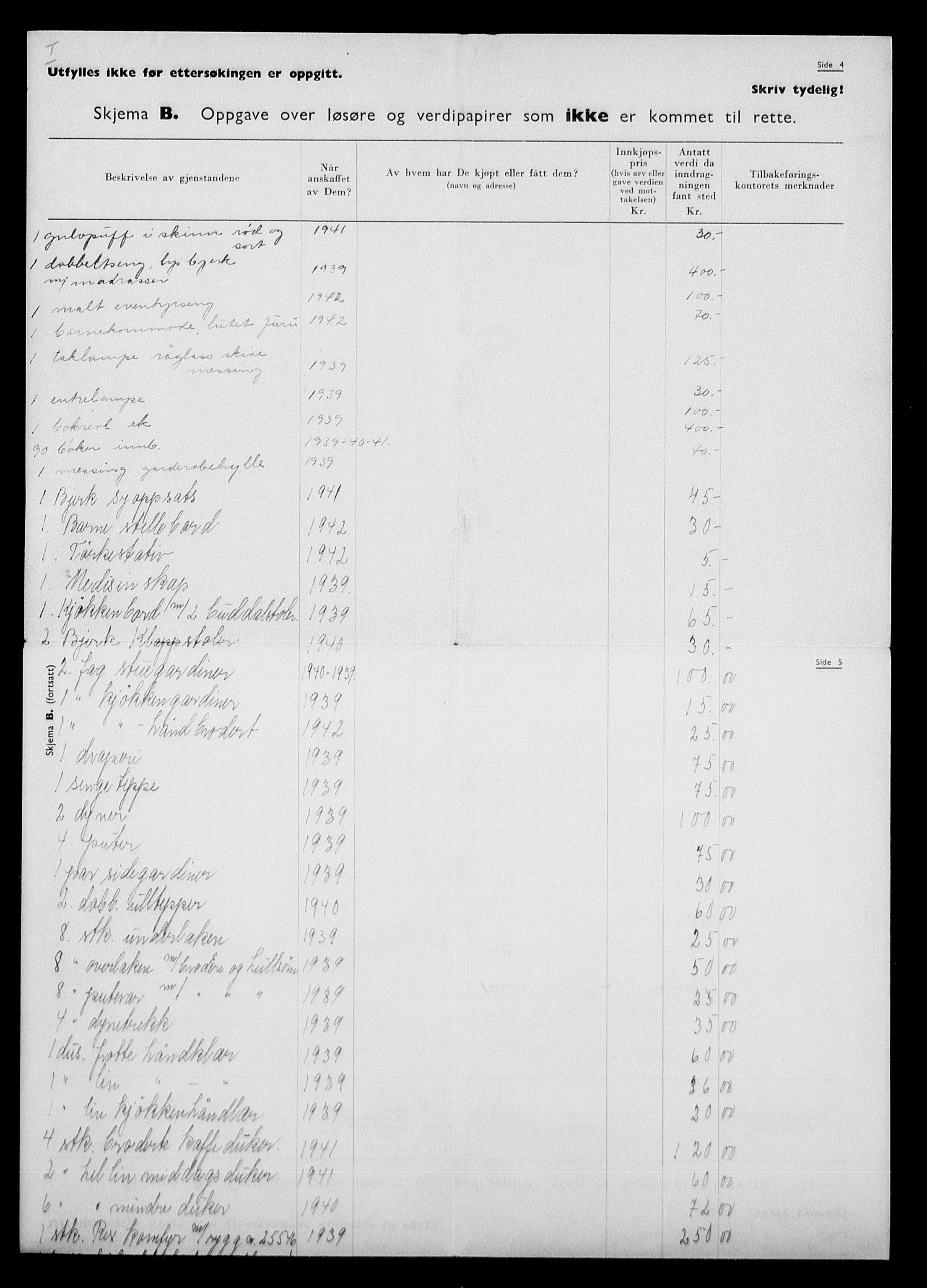 Justisdepartementet, Tilbakeføringskontoret for inndratte formuer, AV/RA-S-1564/H/Hc/Hcc/L0974: --, 1945-1947, p. 323