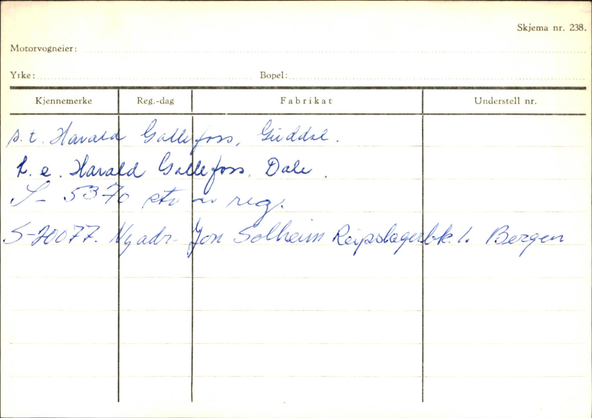 Statens vegvesen, Sogn og Fjordane vegkontor, AV/SAB-A-5301/4/F/L0131: Eigarregister Høyanger P-Å. Stryn S-Å, 1945-1975, p. 318