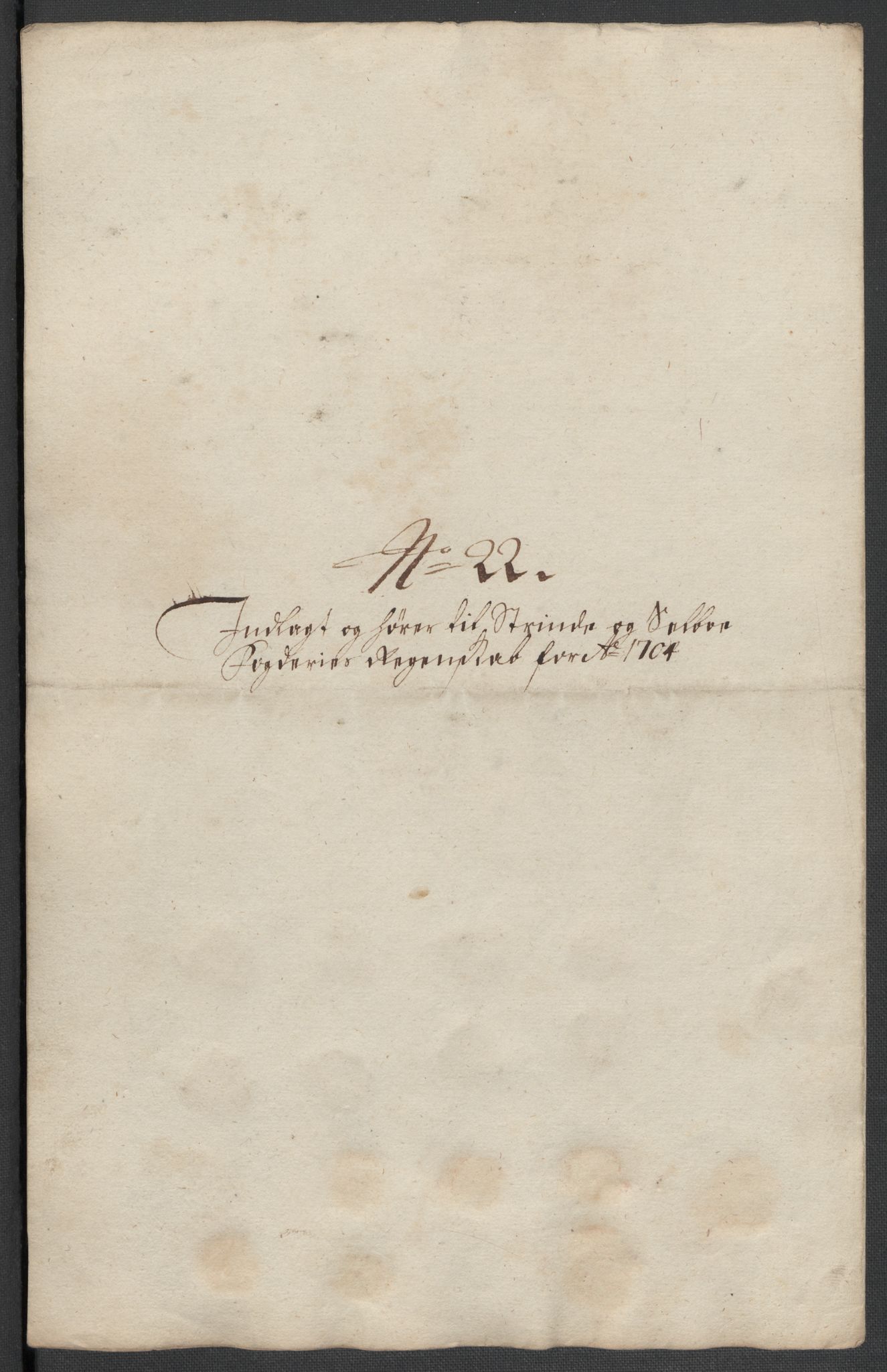 Rentekammeret inntil 1814, Reviderte regnskaper, Fogderegnskap, RA/EA-4092/R61/L4109: Fogderegnskap Strinda og Selbu, 1704-1706, p. 208