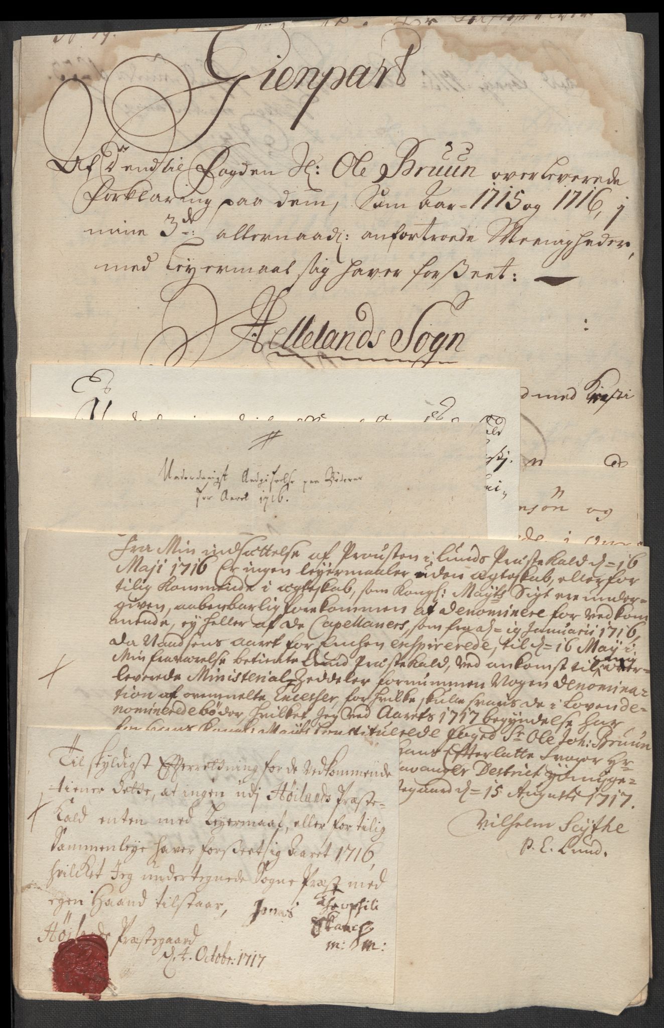 Rentekammeret inntil 1814, Reviderte regnskaper, Fogderegnskap, AV/RA-EA-4092/R46/L2740: Fogderegnskap Jæren og Dalane, 1715-1716, p. 396