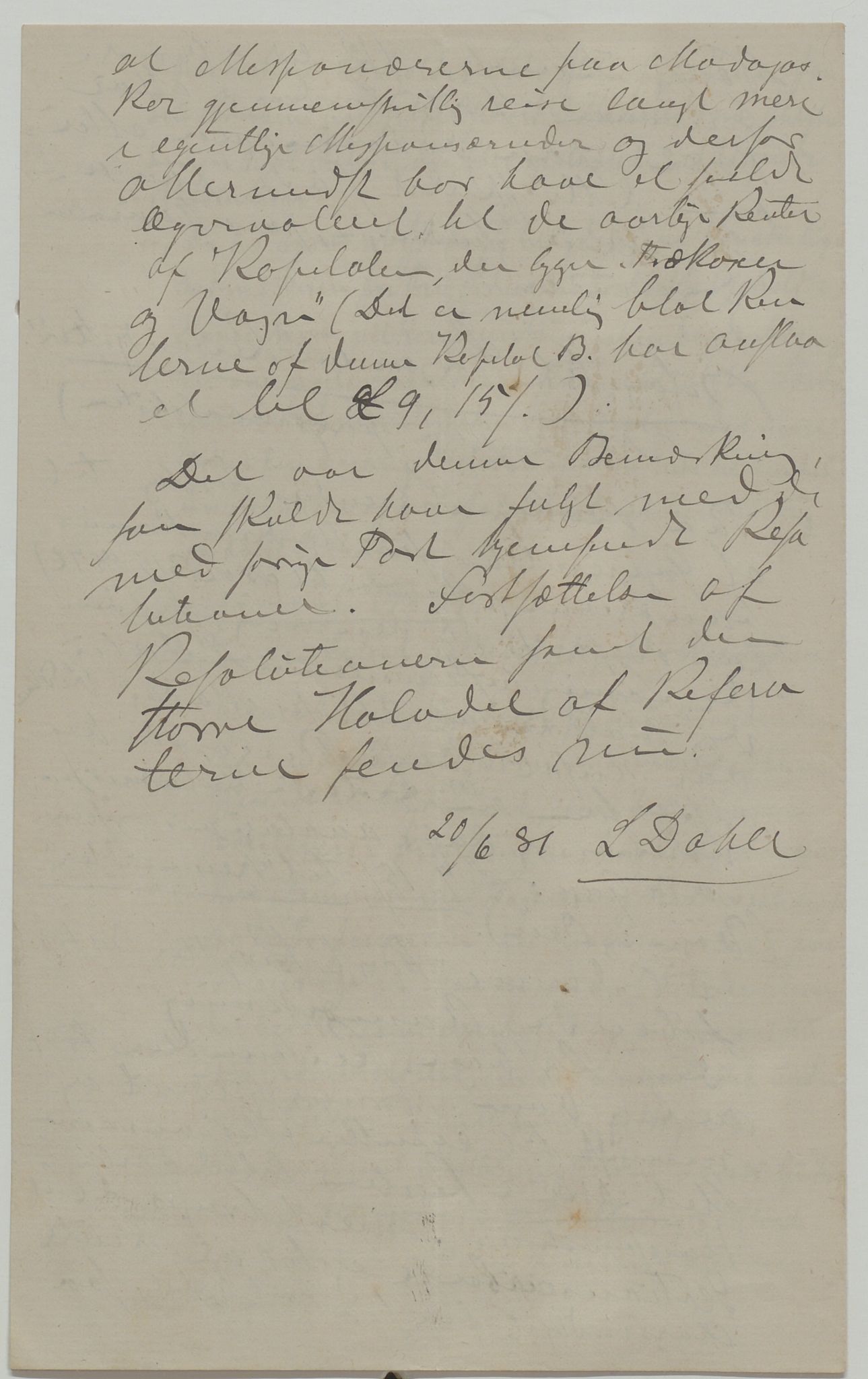 Det Norske Misjonsselskap - hovedadministrasjonen, VID/MA-A-1045/D/Da/Daa/L0035/0012: Konferansereferat og årsberetninger / Konferansereferat fra Madagaskar Innland., 1881