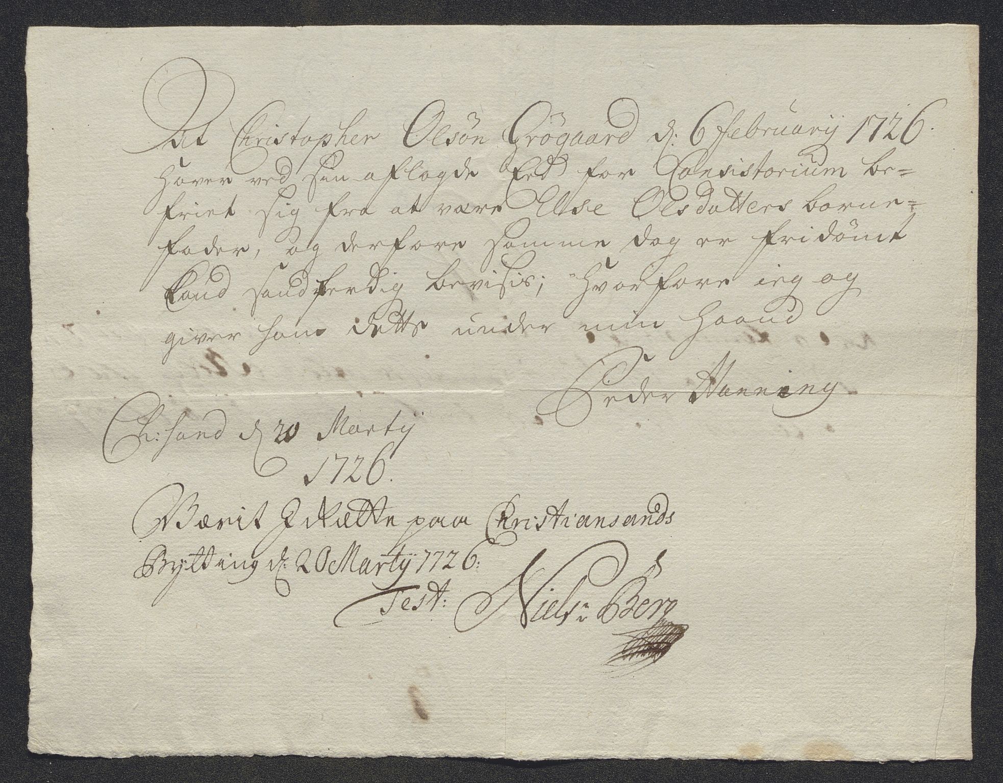 Rentekammeret inntil 1814, Reviderte regnskaper, Byregnskaper, AV/RA-EA-4066/R/Rm/L0286: [M19] Sikt og sakefall, 1719-1727, p. 393