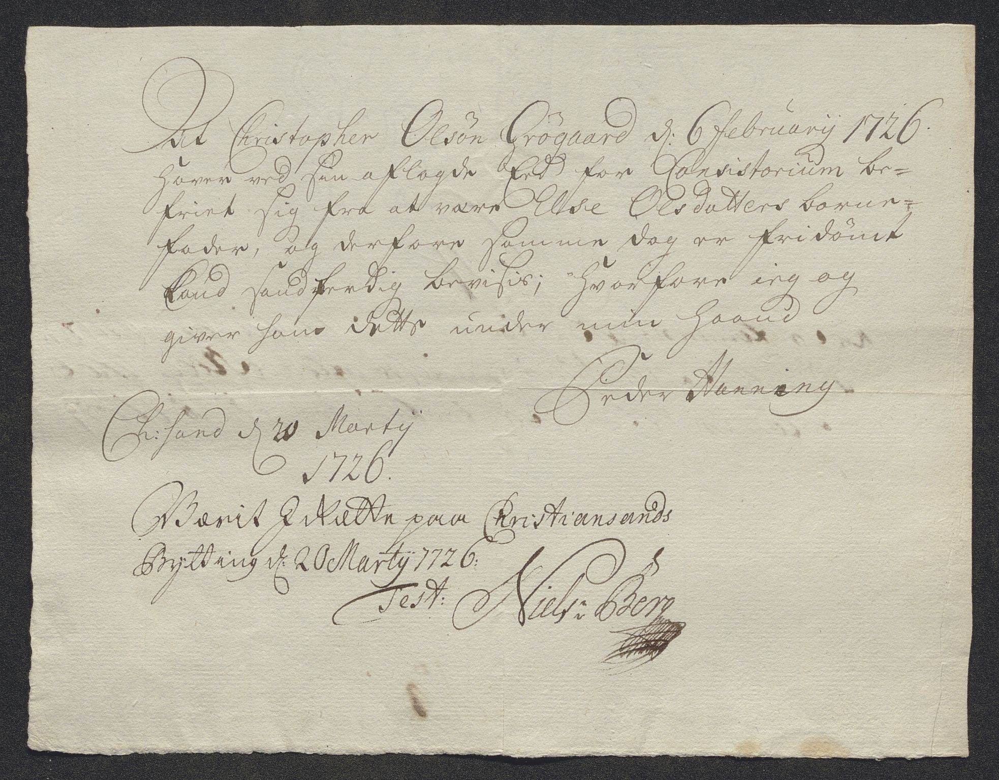 Rentekammeret inntil 1814, Reviderte regnskaper, Byregnskaper, RA/EA-4066/R/Rm/L0286: [M19] Sikt og sakefall, 1719-1727, p. 393