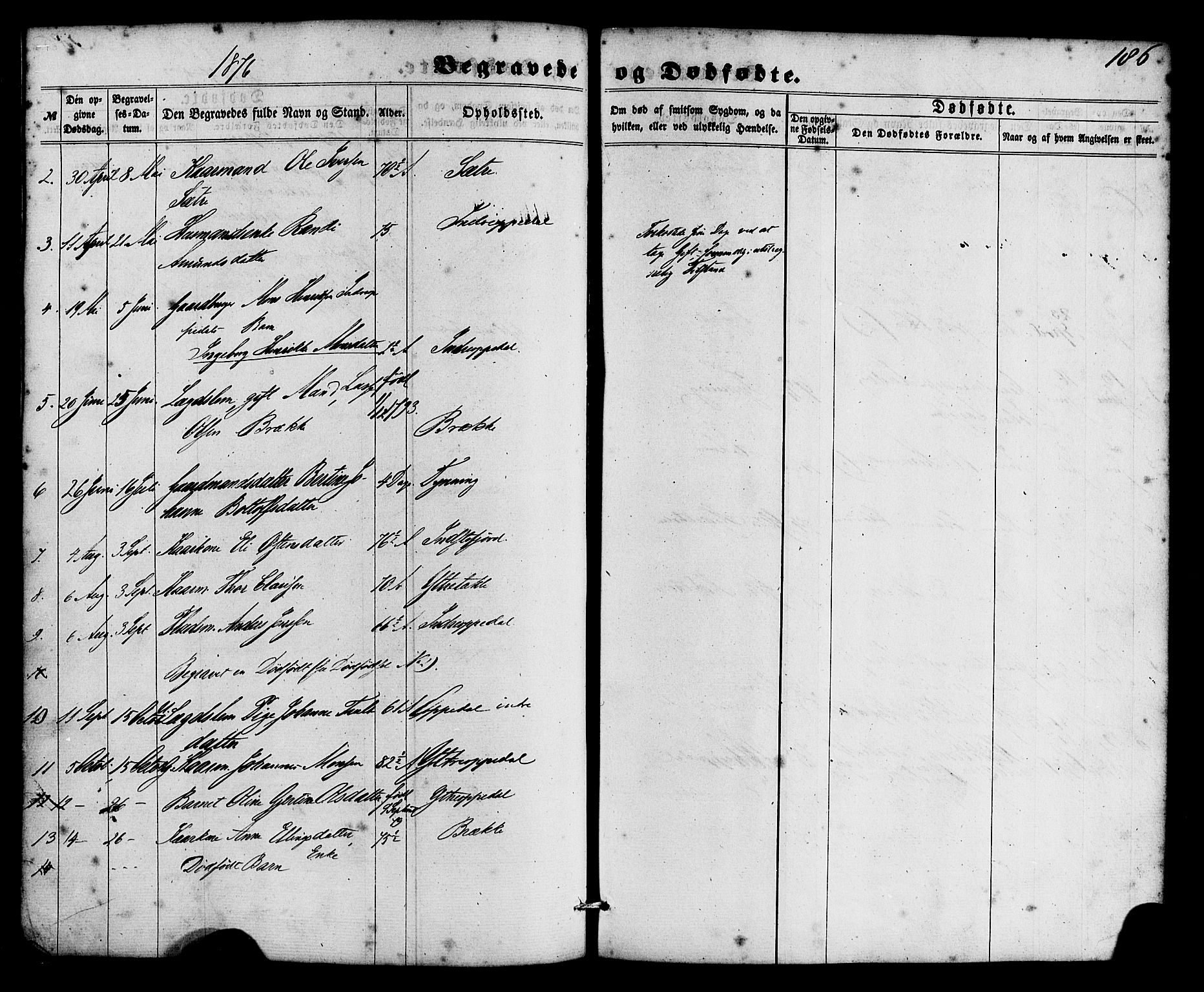 Gulen sokneprestembete, SAB/A-80201/H/Haa/Haac/L0001: Parish register (official) no. C 1, 1859-1881, p. 186