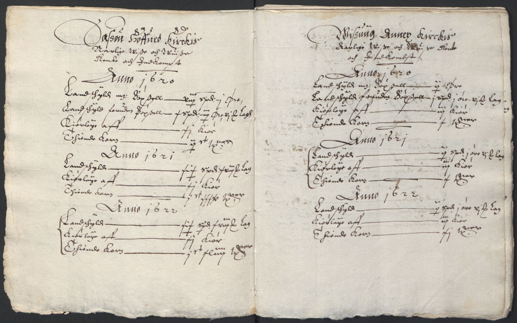 Stattholderembetet 1572-1771, AV/RA-EA-2870/Ek/L0016/0001: Jordebøker til utlikning av rosstjeneste 1624-1626: / Kirke- og prestebolsinntekter i Trondheim bispedømme og Jemtland, 1625-1626, p. 36