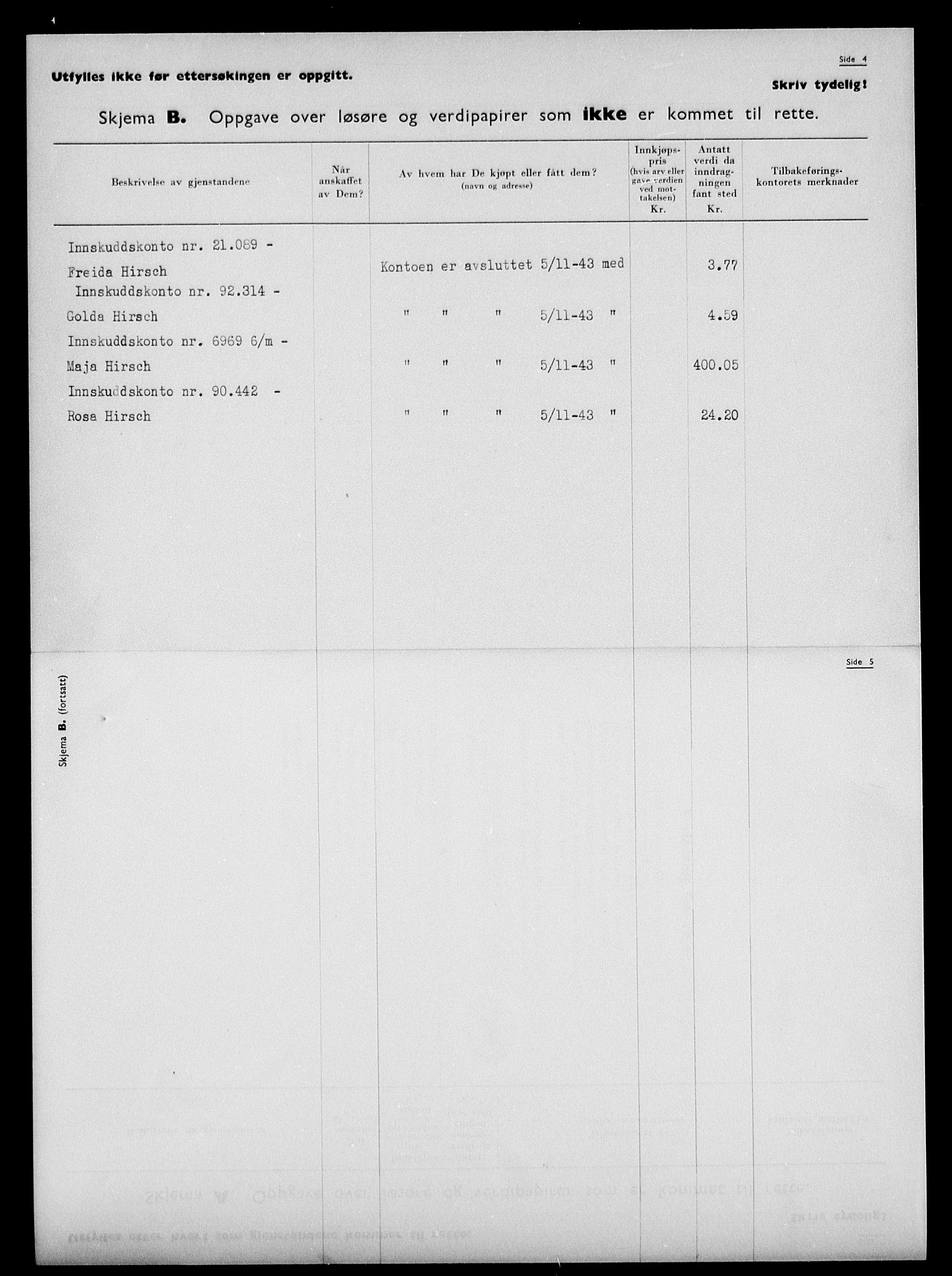 Justisdepartementet, Tilbakeføringskontoret for inndratte formuer, AV/RA-S-1564/H/Hc/Hca/L0896: --, 1945-1947, p. 206