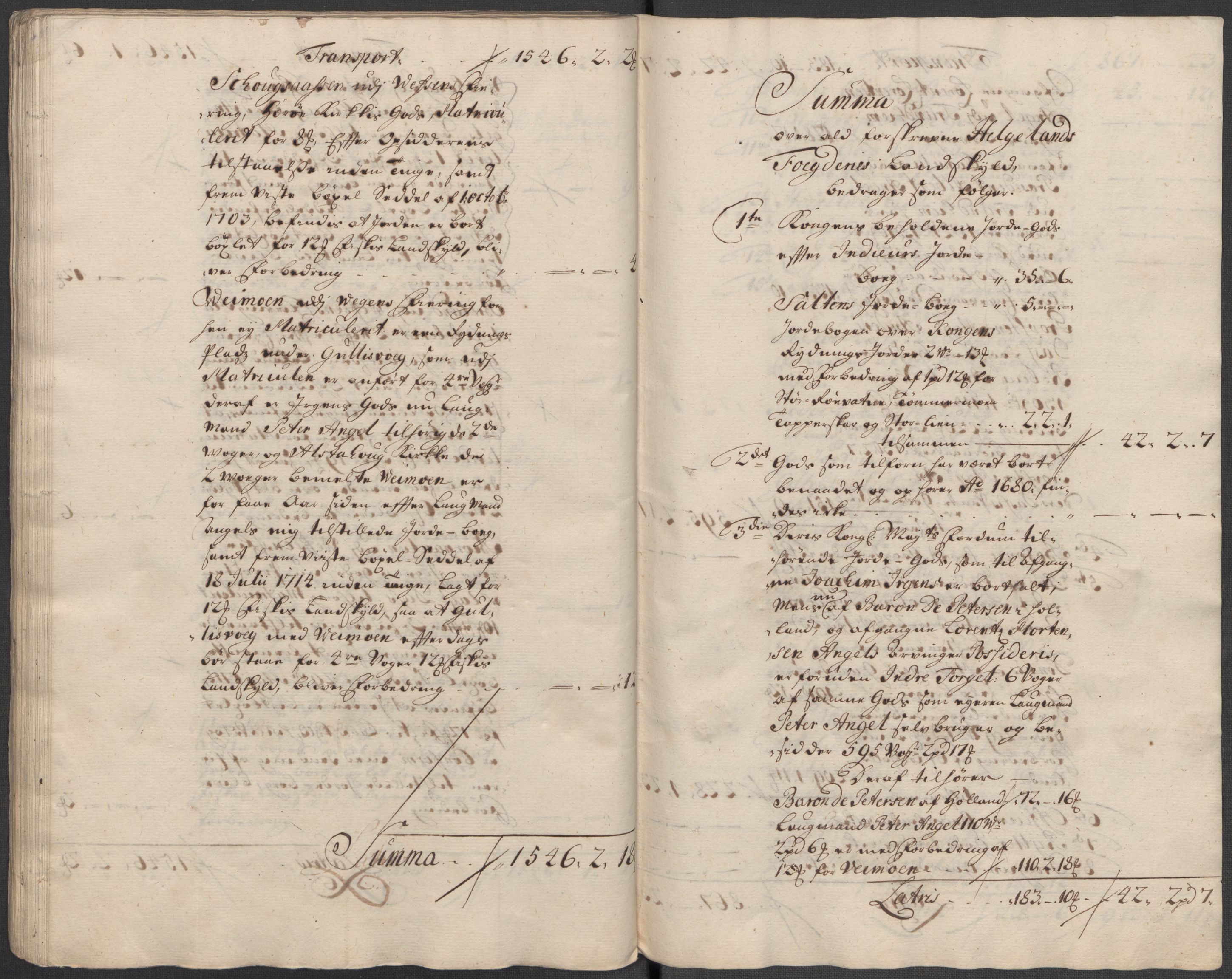 Rentekammeret inntil 1814, Reviderte regnskaper, Fogderegnskap, AV/RA-EA-4092/R65/L4514: Fogderegnskap Helgeland, 1716, p. 110