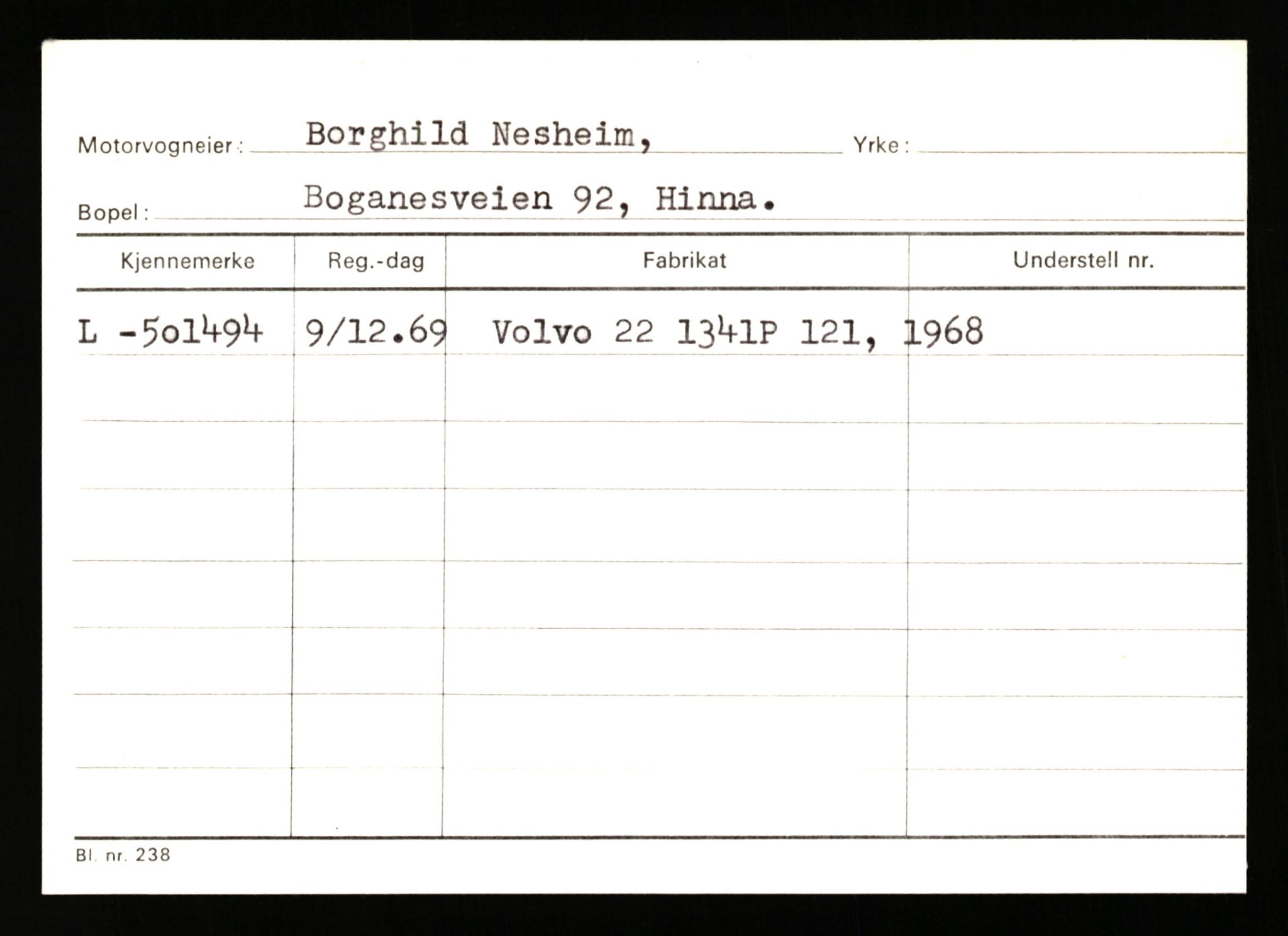 Stavanger trafikkstasjon, AV/SAST-A-101942/0/H/L0028: Næsheim - Omastrand, 1930-1971, p. 15