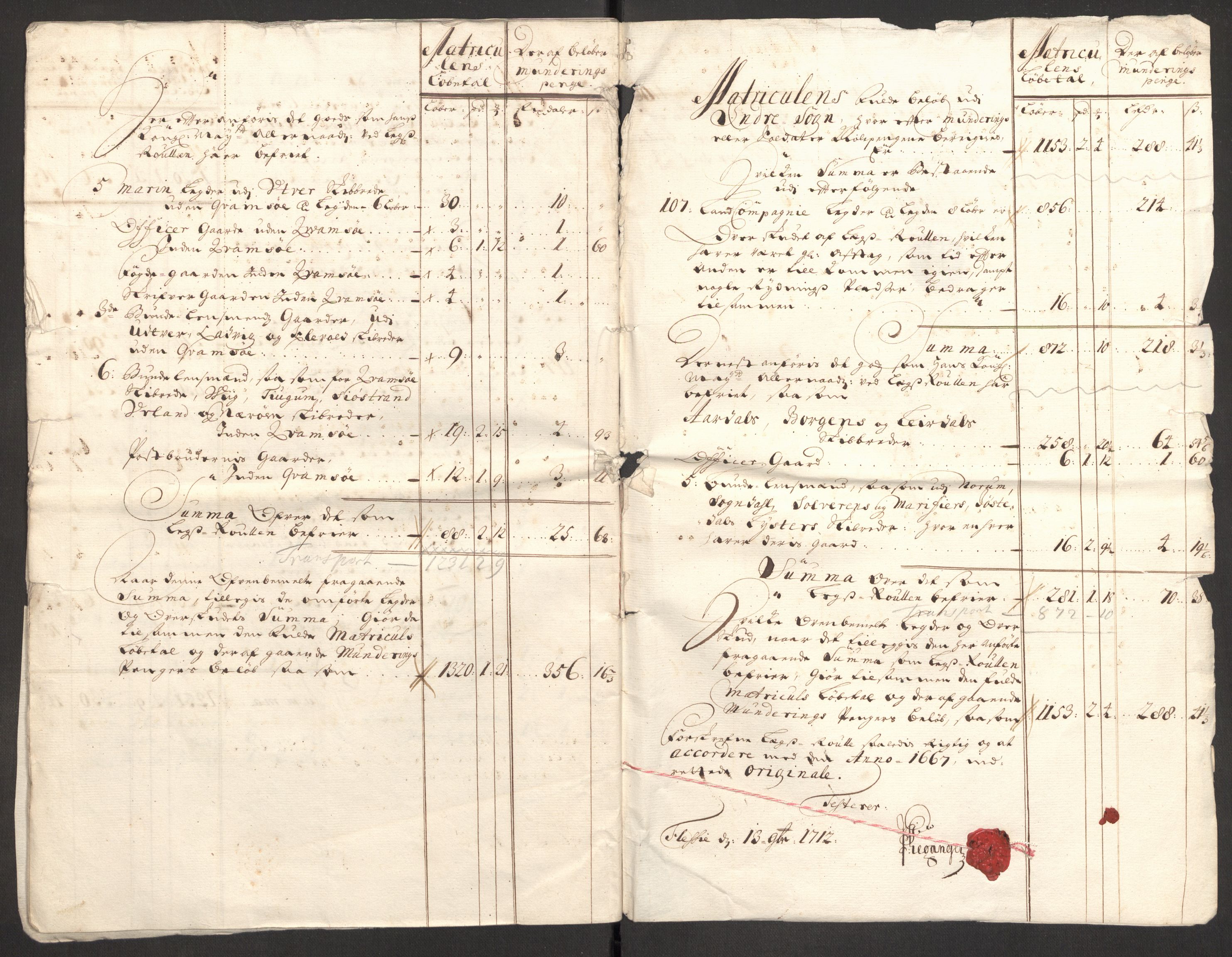 Rentekammeret inntil 1814, Reviderte regnskaper, Fogderegnskap, AV/RA-EA-4092/R52/L3315: Fogderegnskap Sogn, 1708, p. 366