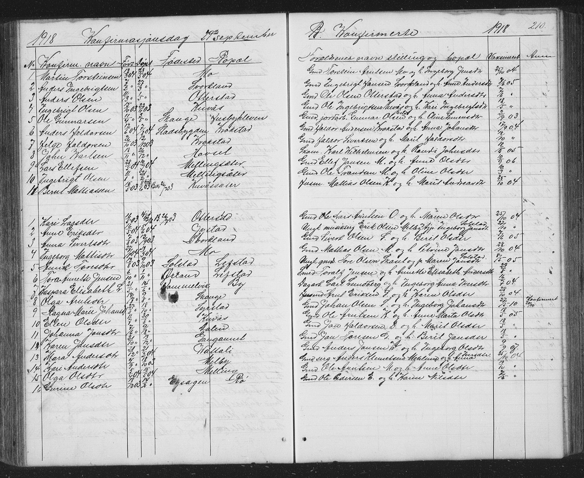 Ministerialprotokoller, klokkerbøker og fødselsregistre - Sør-Trøndelag, SAT/A-1456/667/L0798: Parish register (copy) no. 667C03, 1867-1929, p. 210