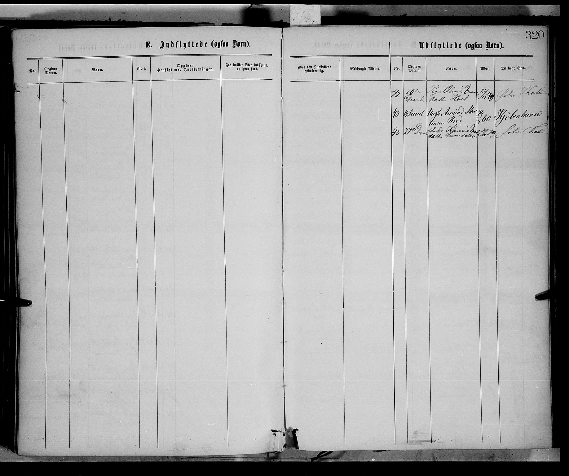 Vestre Toten prestekontor, SAH/PREST-108/H/Ha/Haa/L0008: Parish register (official) no. 8, 1870-1877, p. 320