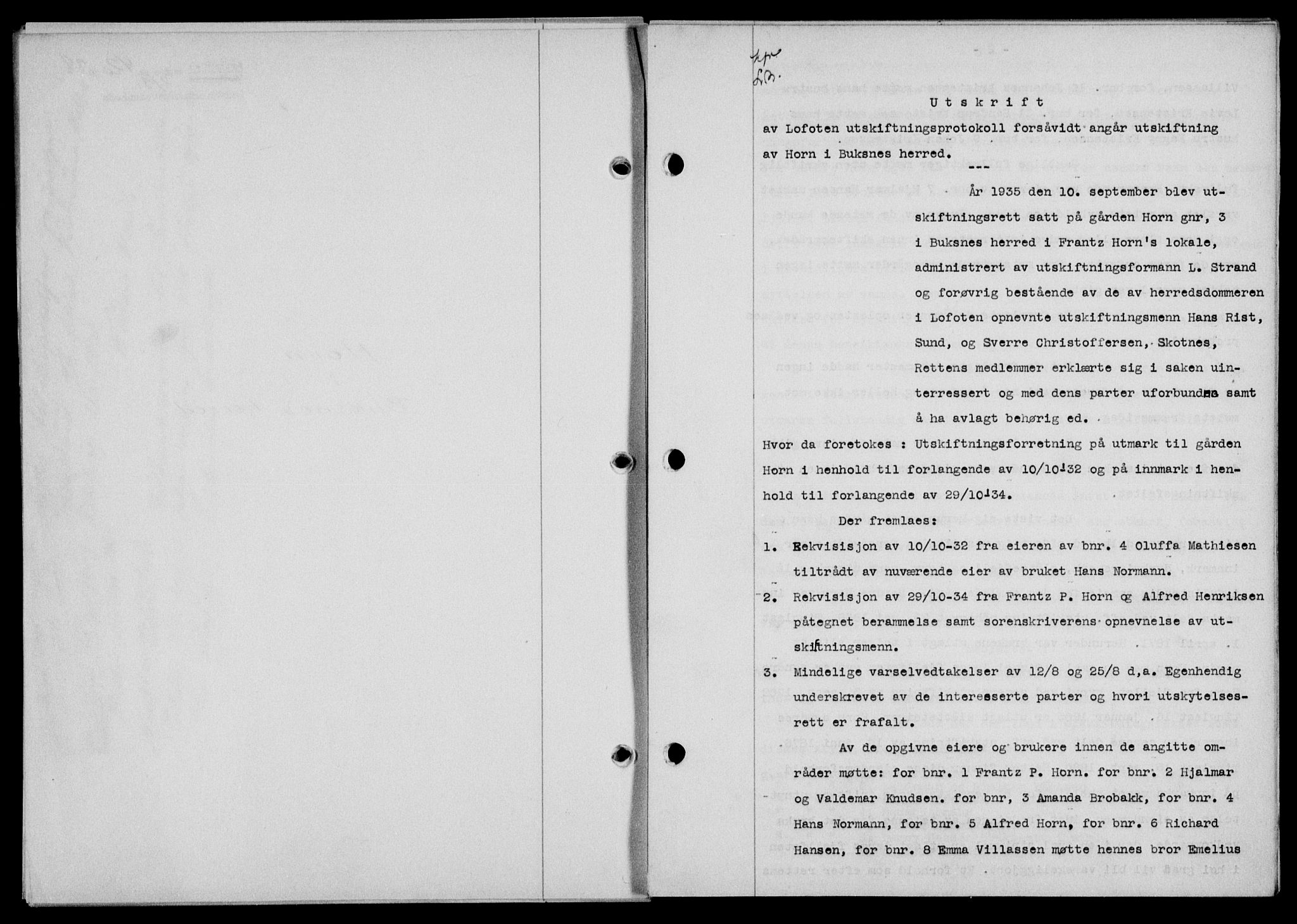 Lofoten sorenskriveri, SAT/A-0017/1/2/2C/L0003a: Mortgage book no. 3a, 1937-1938, Diary no: : 420/1938