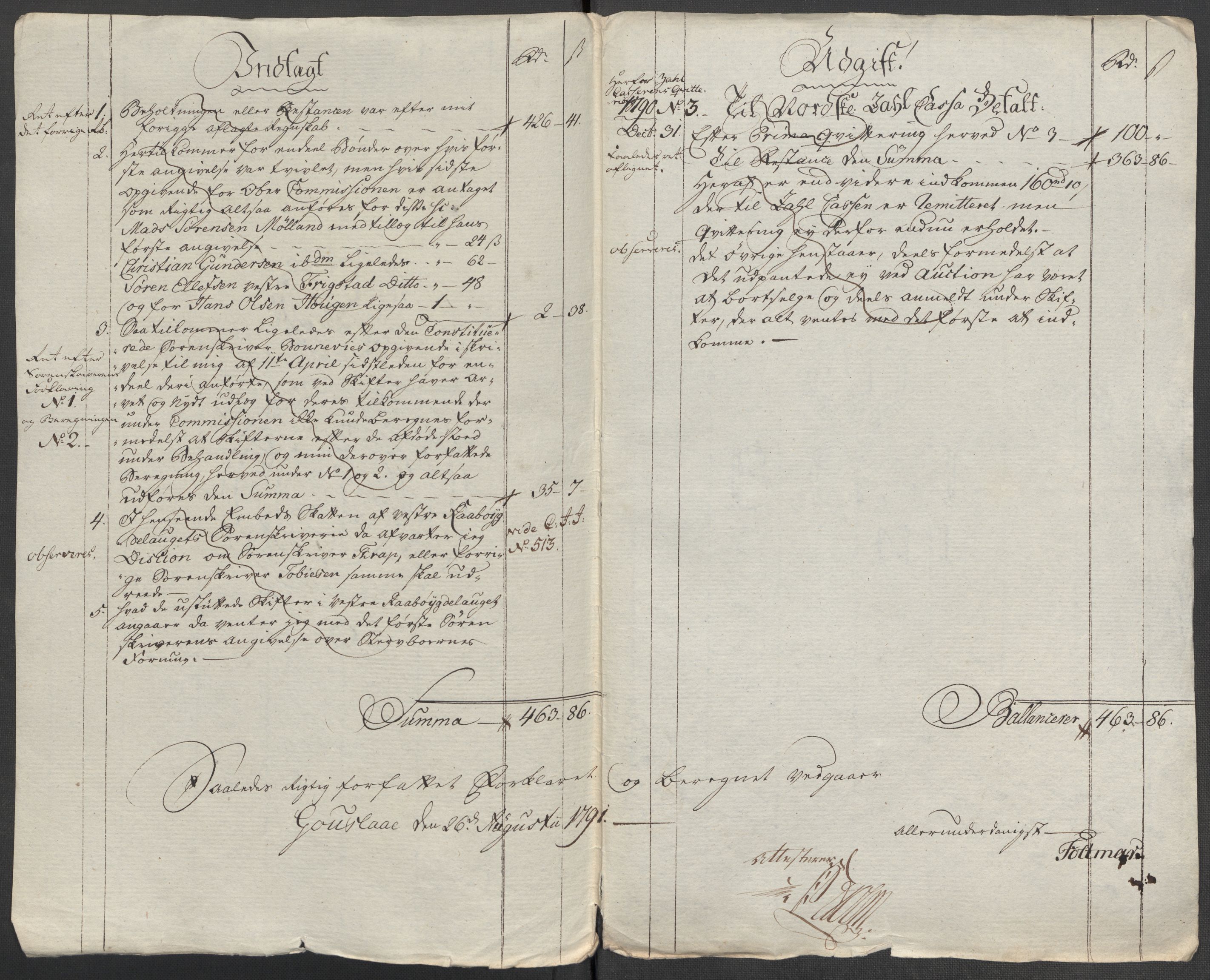 Rentekammeret inntil 1814, Reviderte regnskaper, Mindre regnskaper, AV/RA-EA-4068/Rf/Rfe/L0040: Ryfylke fogderi, Råbyggelaget fogderi, Salten fogderi, 1789, p. 191