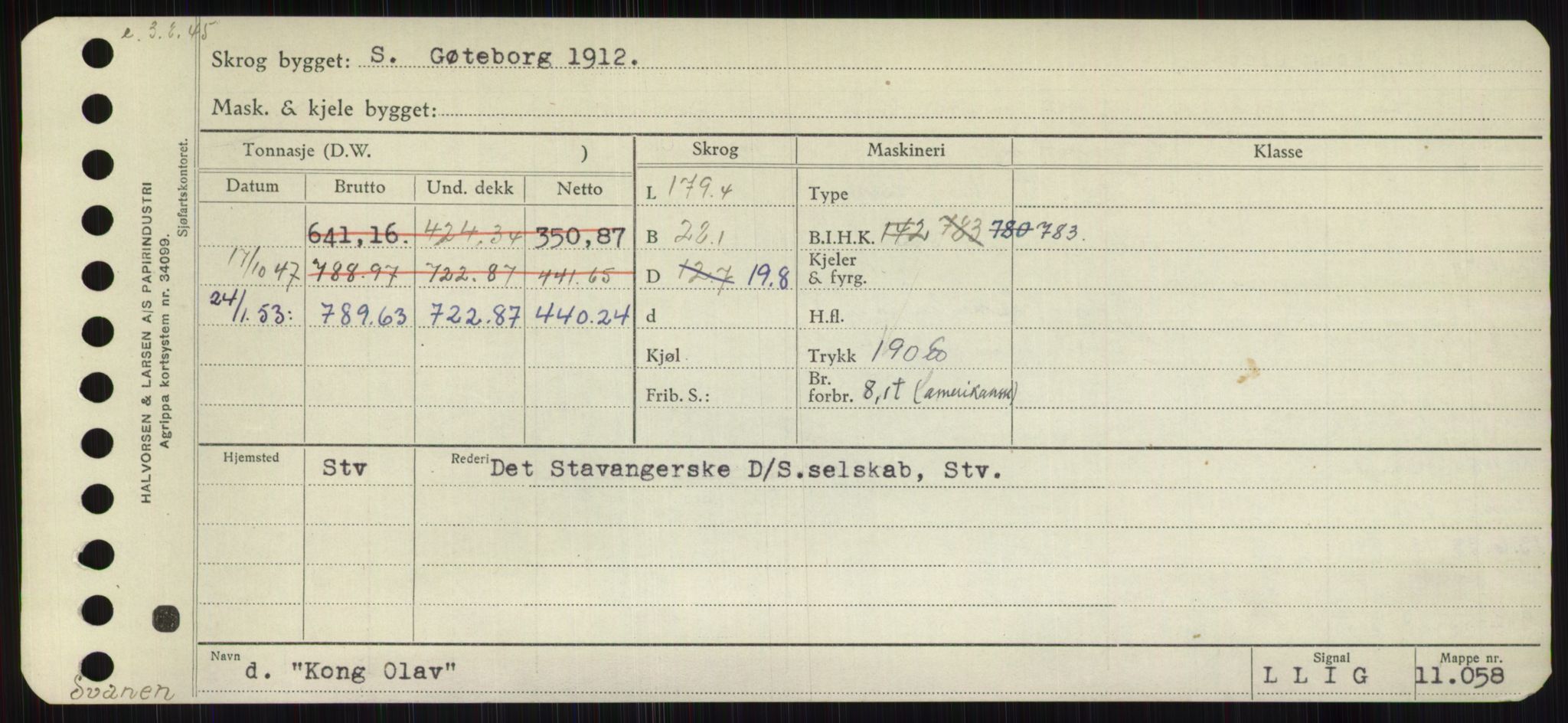 Sjøfartsdirektoratet med forløpere, Skipsmålingen, AV/RA-S-1627/H/Hb/L0003: Fartøy, I-N, p. 129