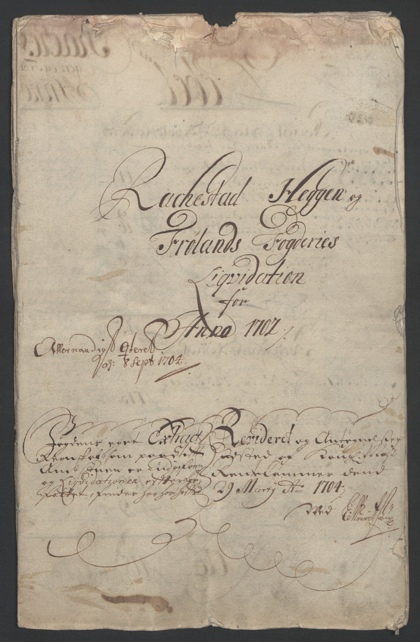 Rentekammeret inntil 1814, Reviderte regnskaper, Fogderegnskap, AV/RA-EA-4092/R07/L0294: Fogderegnskap Rakkestad, Heggen og Frøland, 1702, p. 4