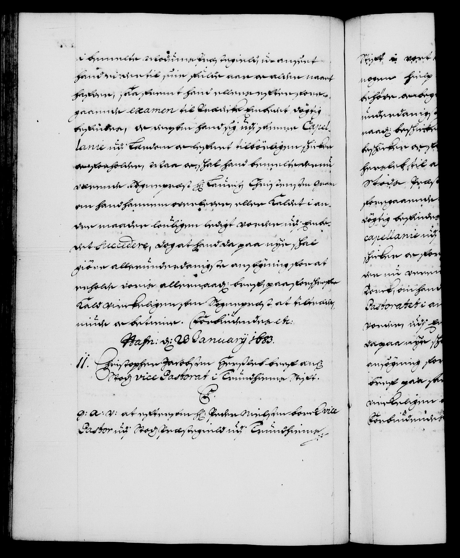 Danske Kanselli 1572-1799, AV/RA-EA-3023/F/Fc/Fca/Fcaa/L0013: Norske registre (mikrofilm), 1681-1684, p. 278b