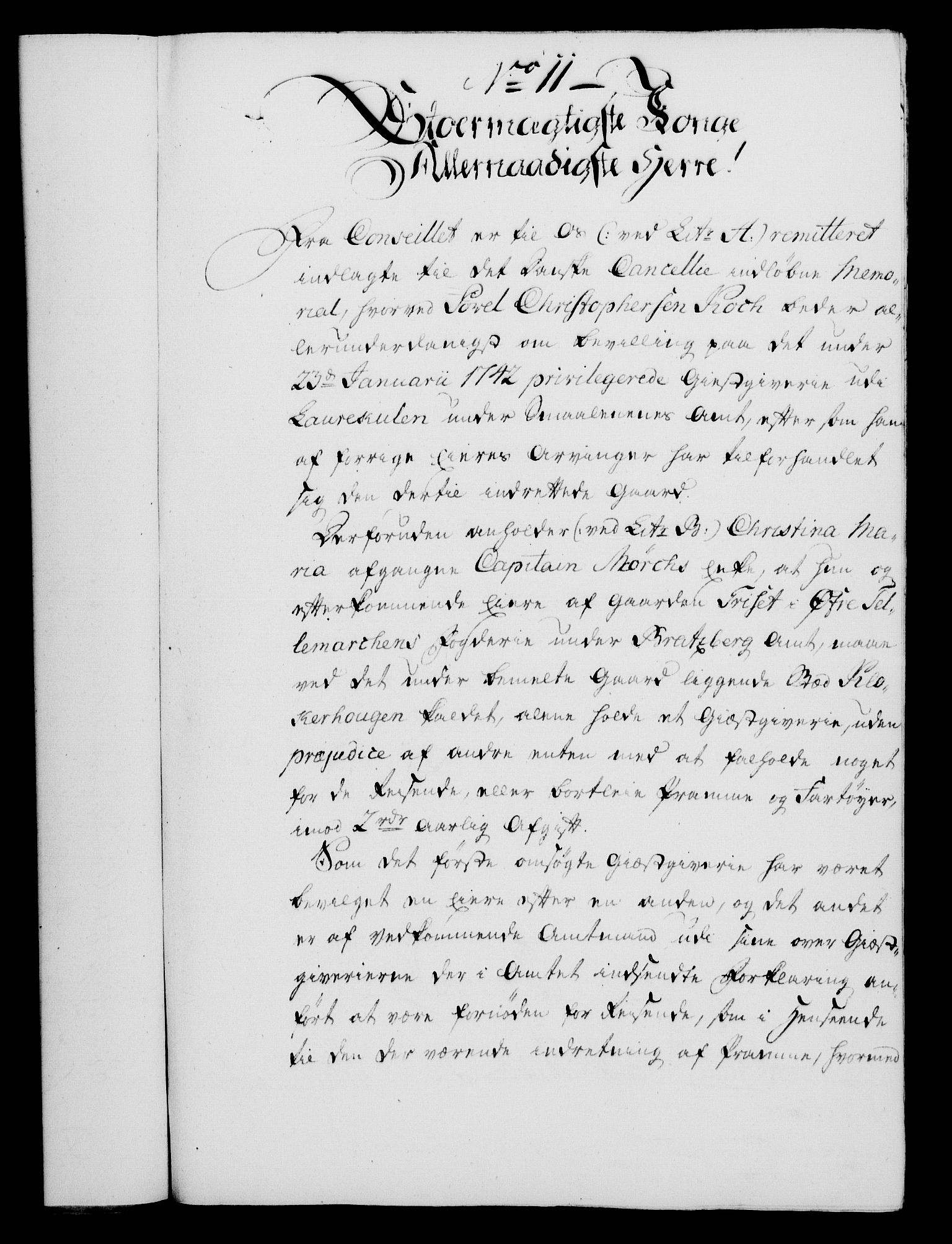 Rentekammeret, Kammerkanselliet, RA/EA-3111/G/Gf/Gfa/L0045: Norsk relasjons- og resolusjonsprotokoll (merket RK 52.45), 1763, p. 60