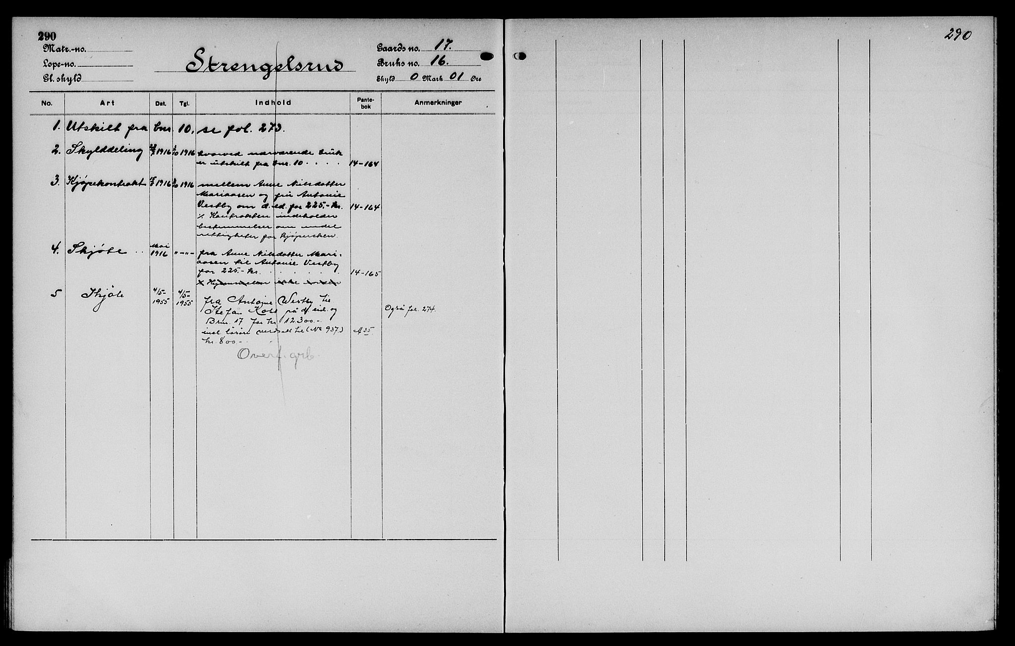 Vinger og Odal sorenskriveri, SAH/TING-022/H/Ha/Hac/Hacc/L0003: Mortgage register no. 3.3, 1923, p. 290