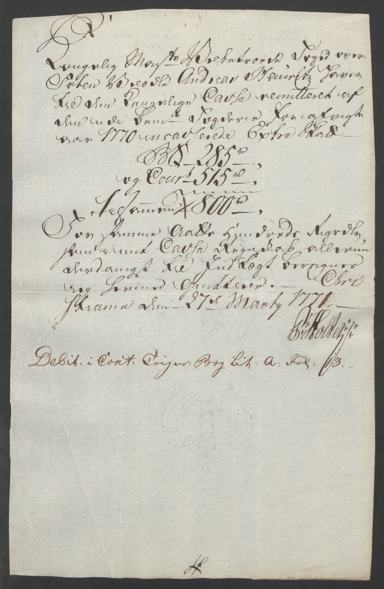 Rentekammeret inntil 1814, Reviderte regnskaper, Fogderegnskap, AV/RA-EA-4092/R19/L1399: Fogderegnskap Toten, Hadeland og Vardal, 1762-1783, p. 217