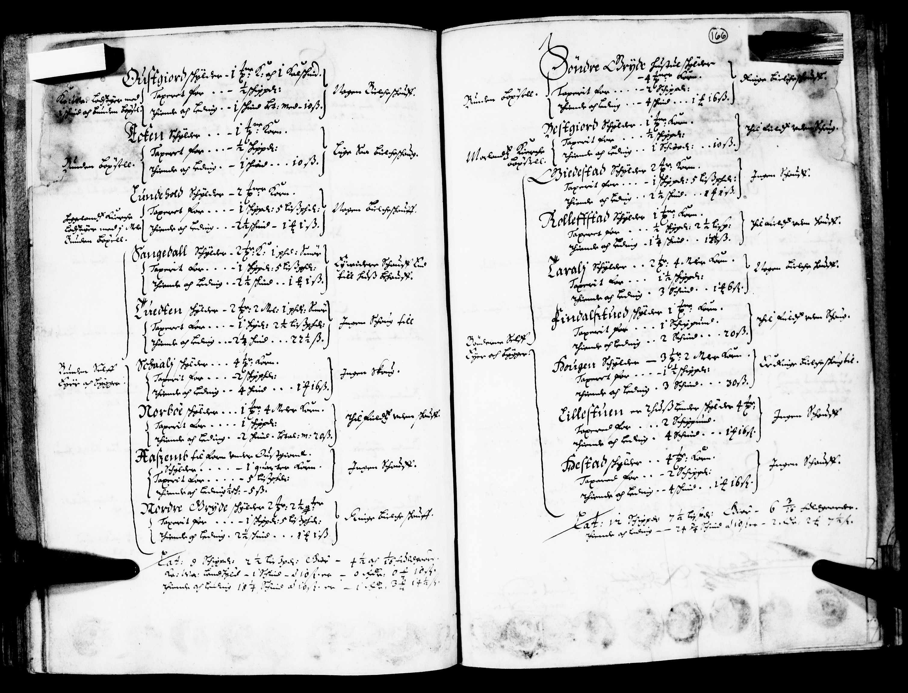 Rentekammeret inntil 1814, Realistisk ordnet avdeling, AV/RA-EA-4070/N/Nb/Nba/L0026: Nedre og Øvre Telemark fogderi, 1667, p. 165b-166a