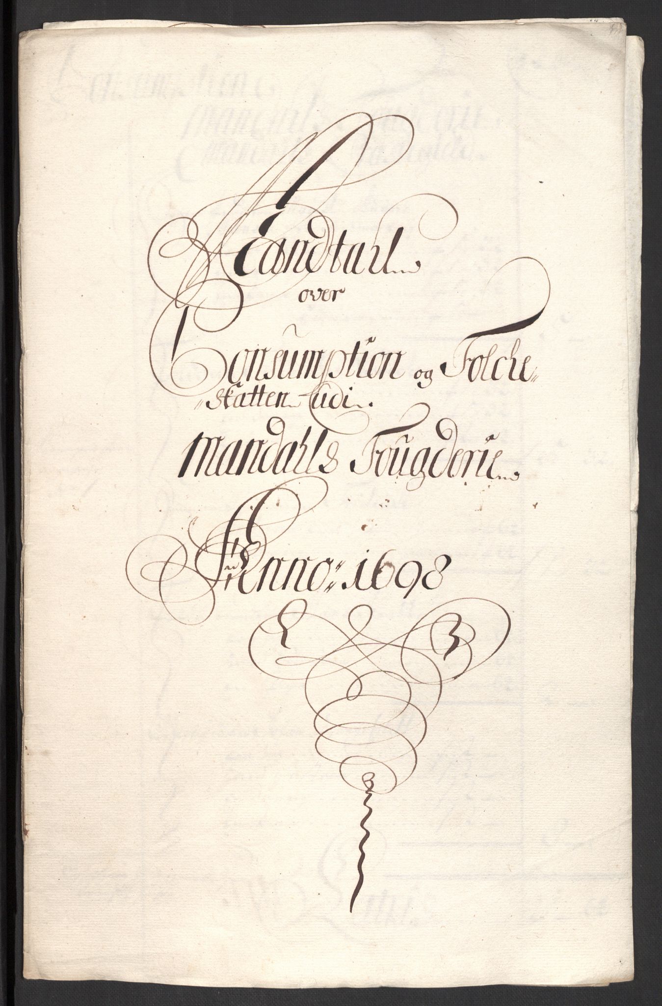 Rentekammeret inntil 1814, Reviderte regnskaper, Fogderegnskap, RA/EA-4092/R43/L2547: Fogderegnskap Lista og Mandal, 1698-1699, p. 56