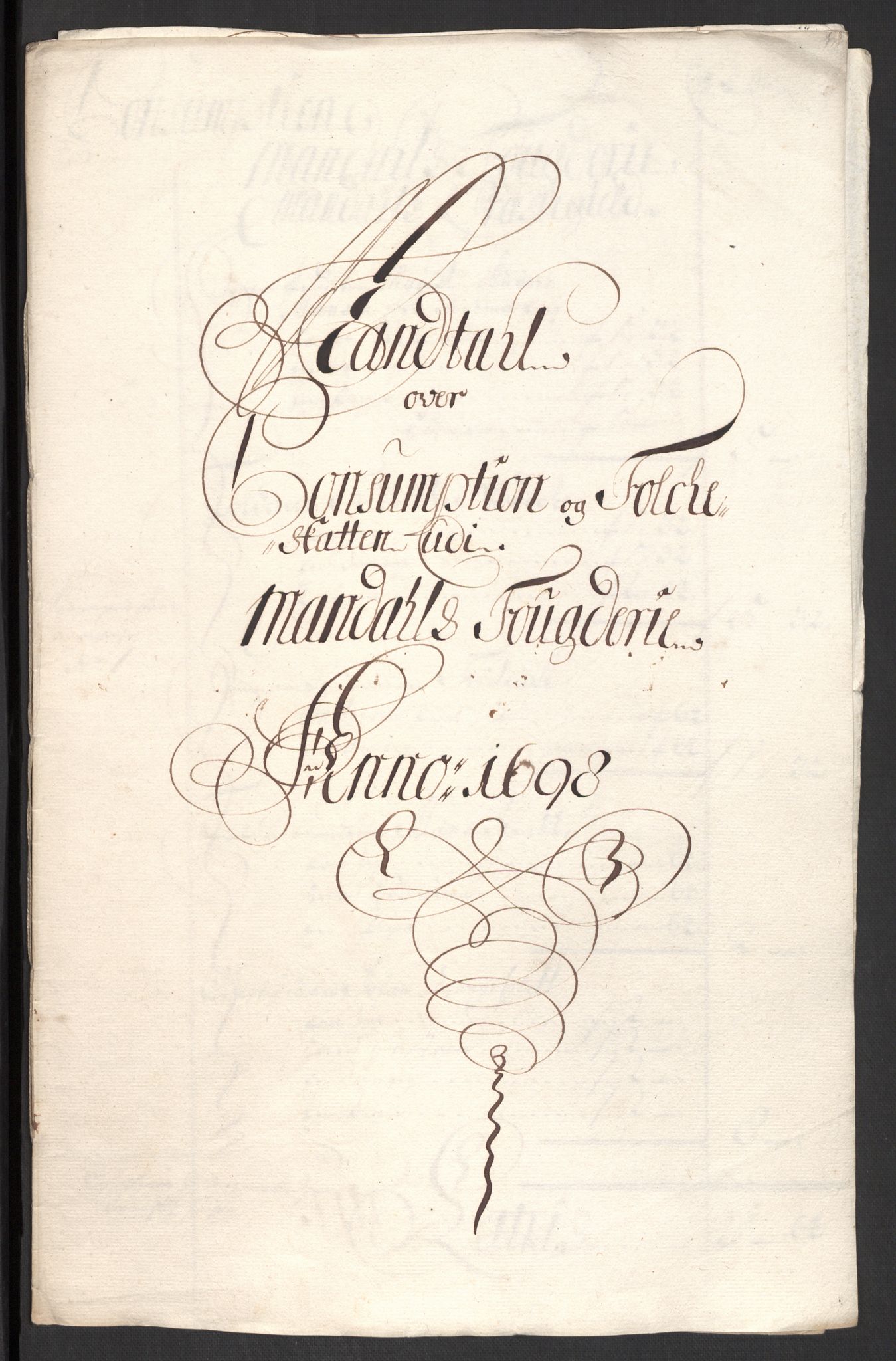 Rentekammeret inntil 1814, Reviderte regnskaper, Fogderegnskap, AV/RA-EA-4092/R43/L2547: Fogderegnskap Lista og Mandal, 1698-1699, p. 56