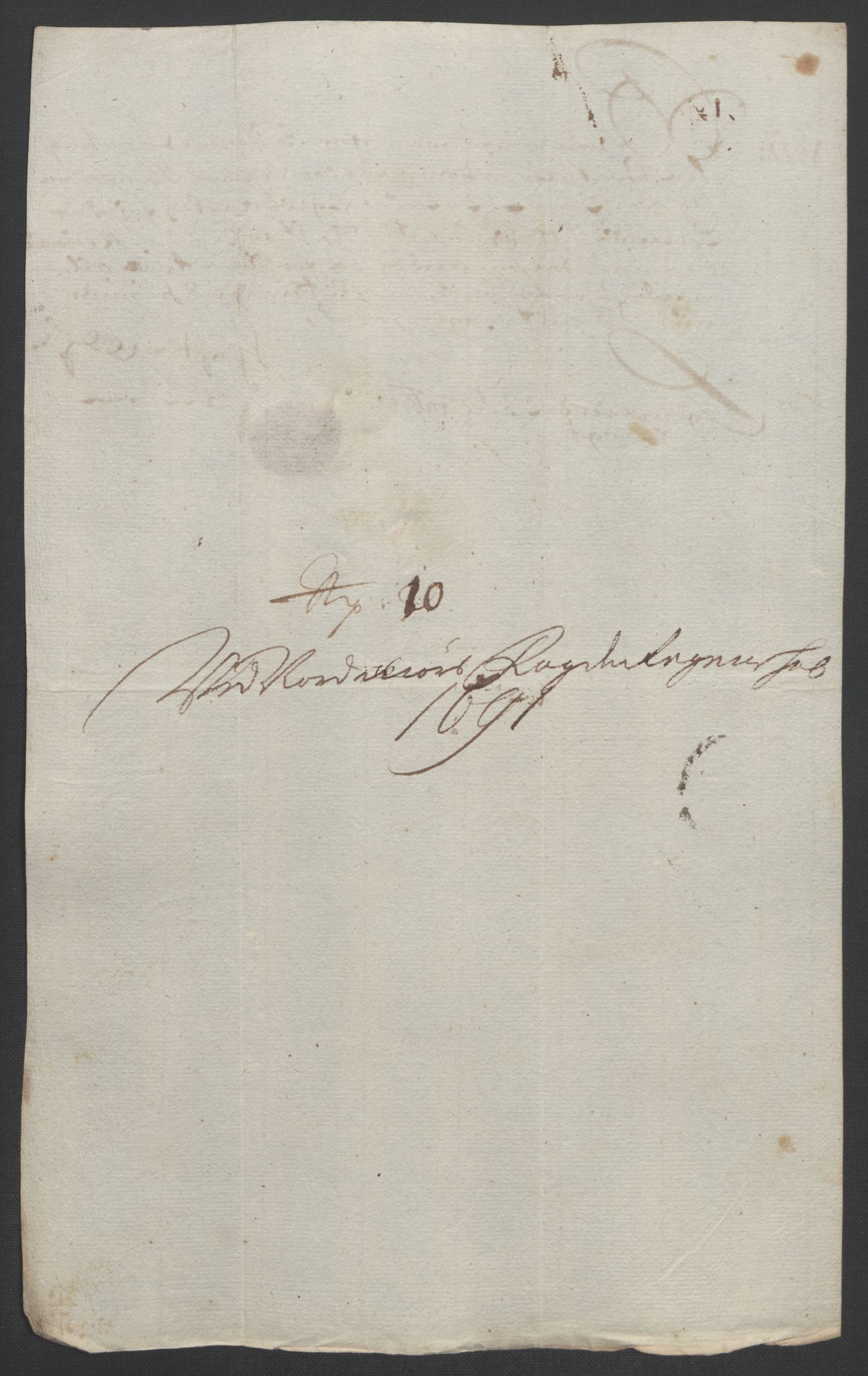 Rentekammeret inntil 1814, Reviderte regnskaper, Fogderegnskap, RA/EA-4092/R56/L3734: Fogderegnskap Nordmøre, 1690-1691, p. 422