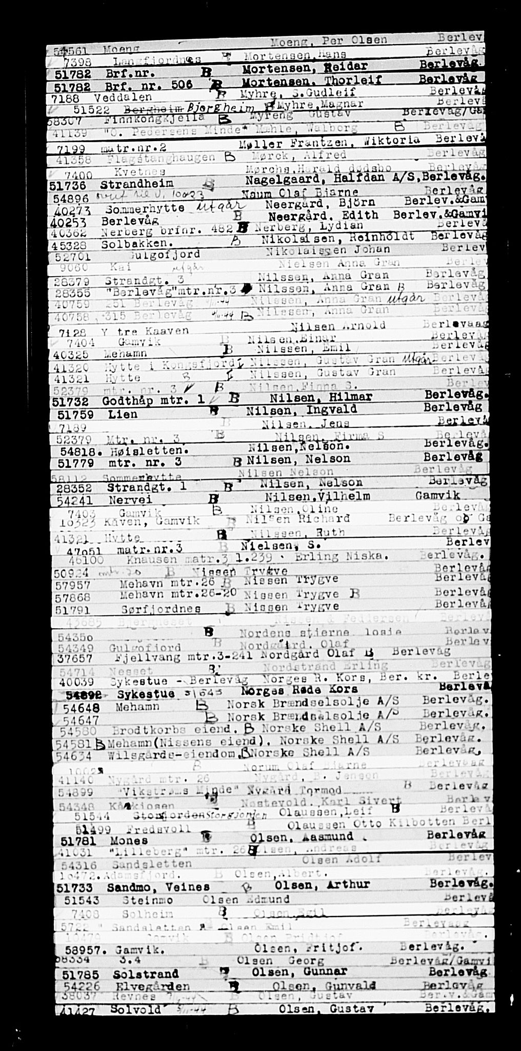 Krigsskadetrygdene for bygninger og løsøre, RA/S-1548/V/L0014: --, 1940-1945, p. 946