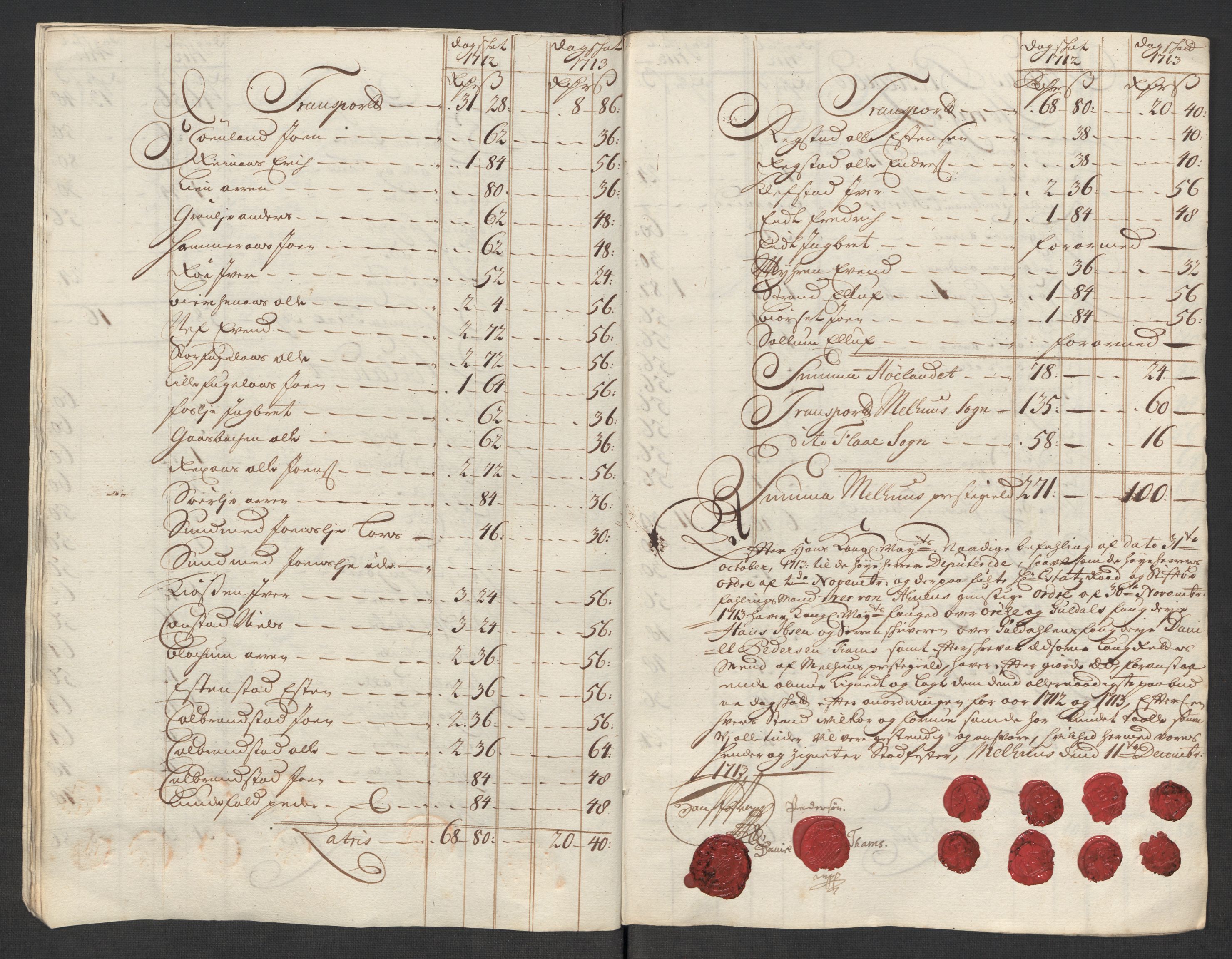 Rentekammeret inntil 1814, Reviderte regnskaper, Fogderegnskap, AV/RA-EA-4092/R60/L3964: Fogderegnskap Orkdal og Gauldal, 1713, p. 347