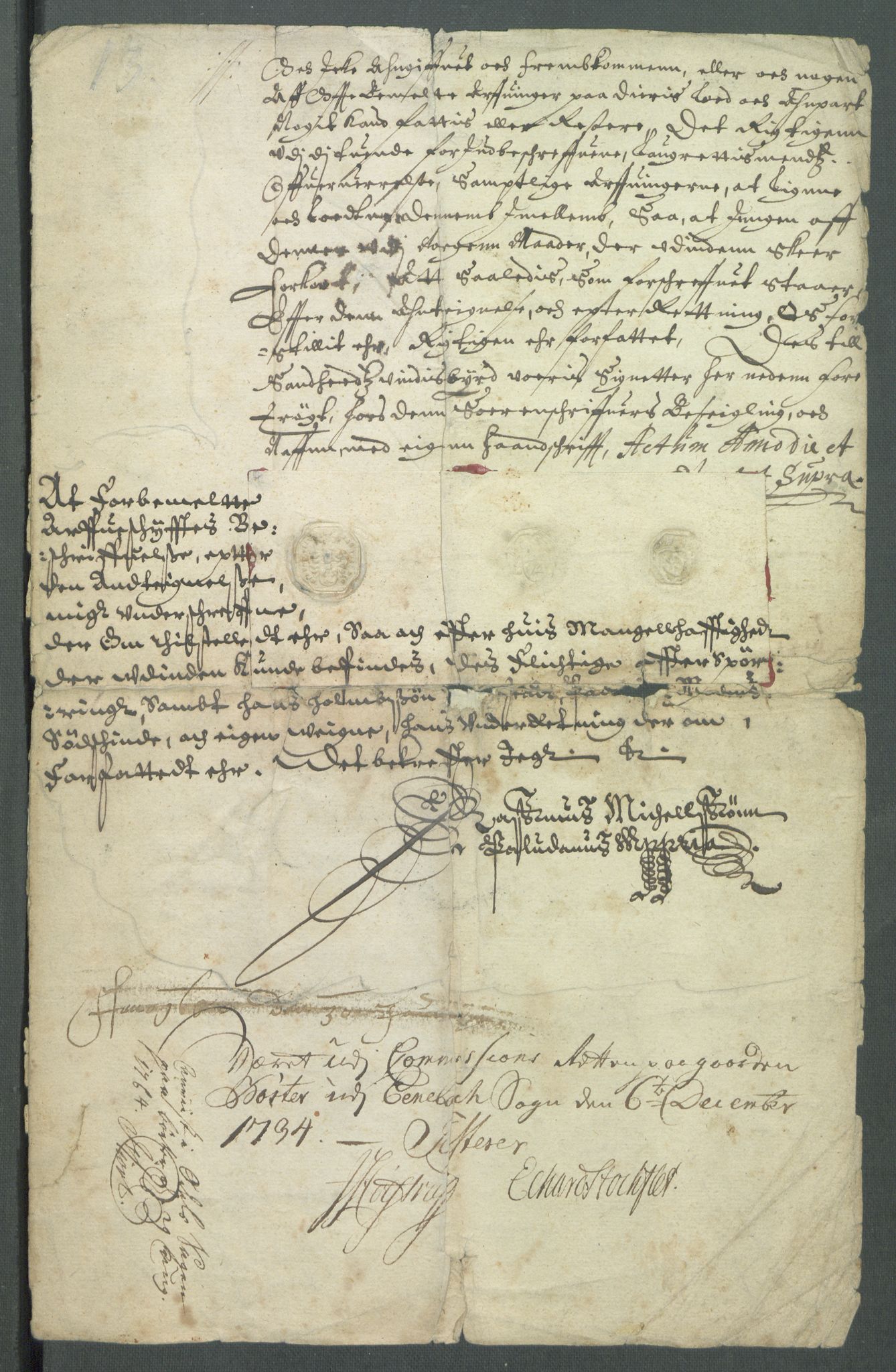 Riksarkivets diplomsamling, AV/RA-EA-5965/F02/L0159: Dokumenter, 1645-1646, p. 27