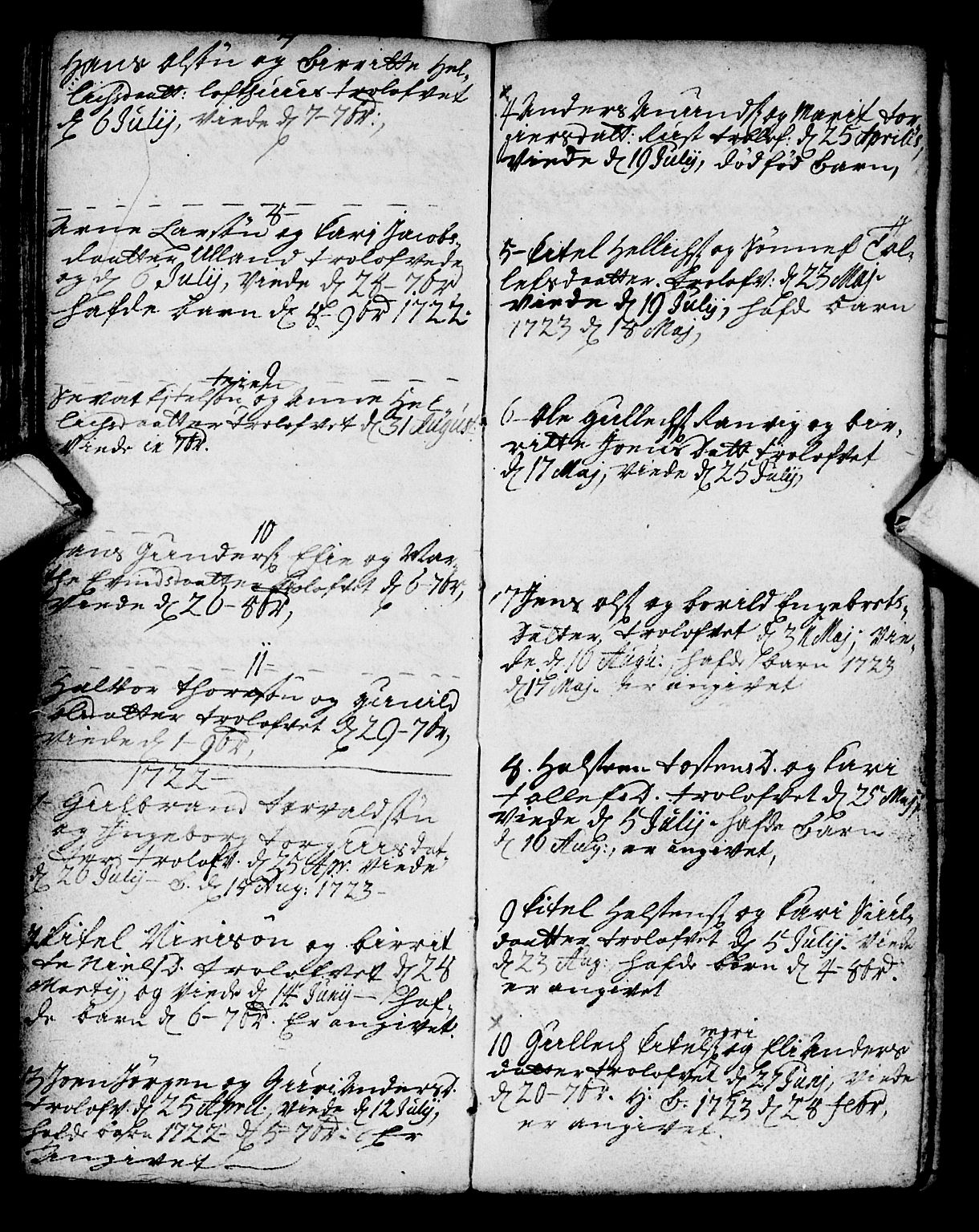 Flesberg kirkebøker, SAKO/A-18/F/Fa/L0001: Parish register (official) no. I 1, 1688-1725