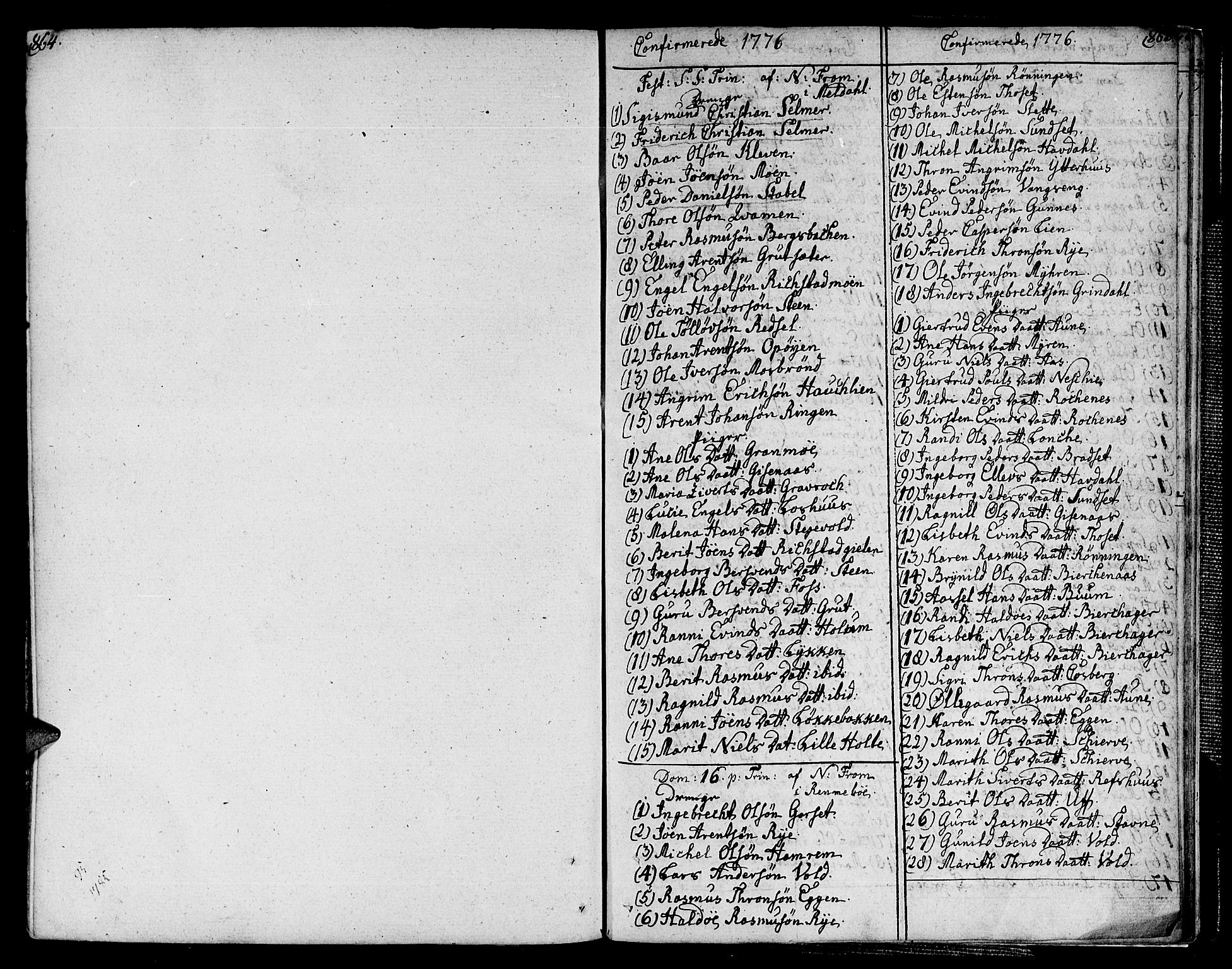 Ministerialprotokoller, klokkerbøker og fødselsregistre - Sør-Trøndelag, SAT/A-1456/672/L0852: Parish register (official) no. 672A05, 1776-1815, p. 864-865
