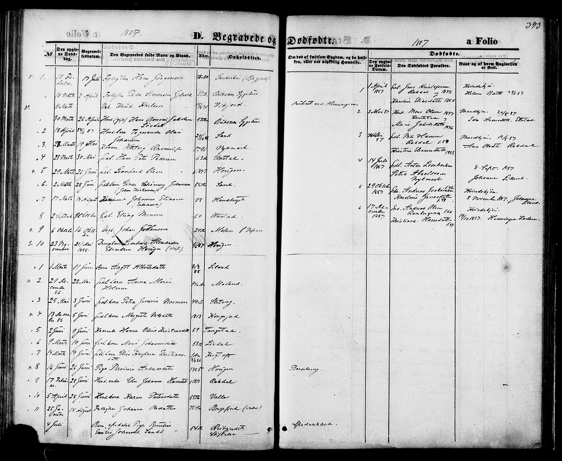 Ministerialprotokoller, klokkerbøker og fødselsregistre - Nordland, AV/SAT-A-1459/880/L1132: Parish register (official) no. 880A06, 1869-1887, p. 393